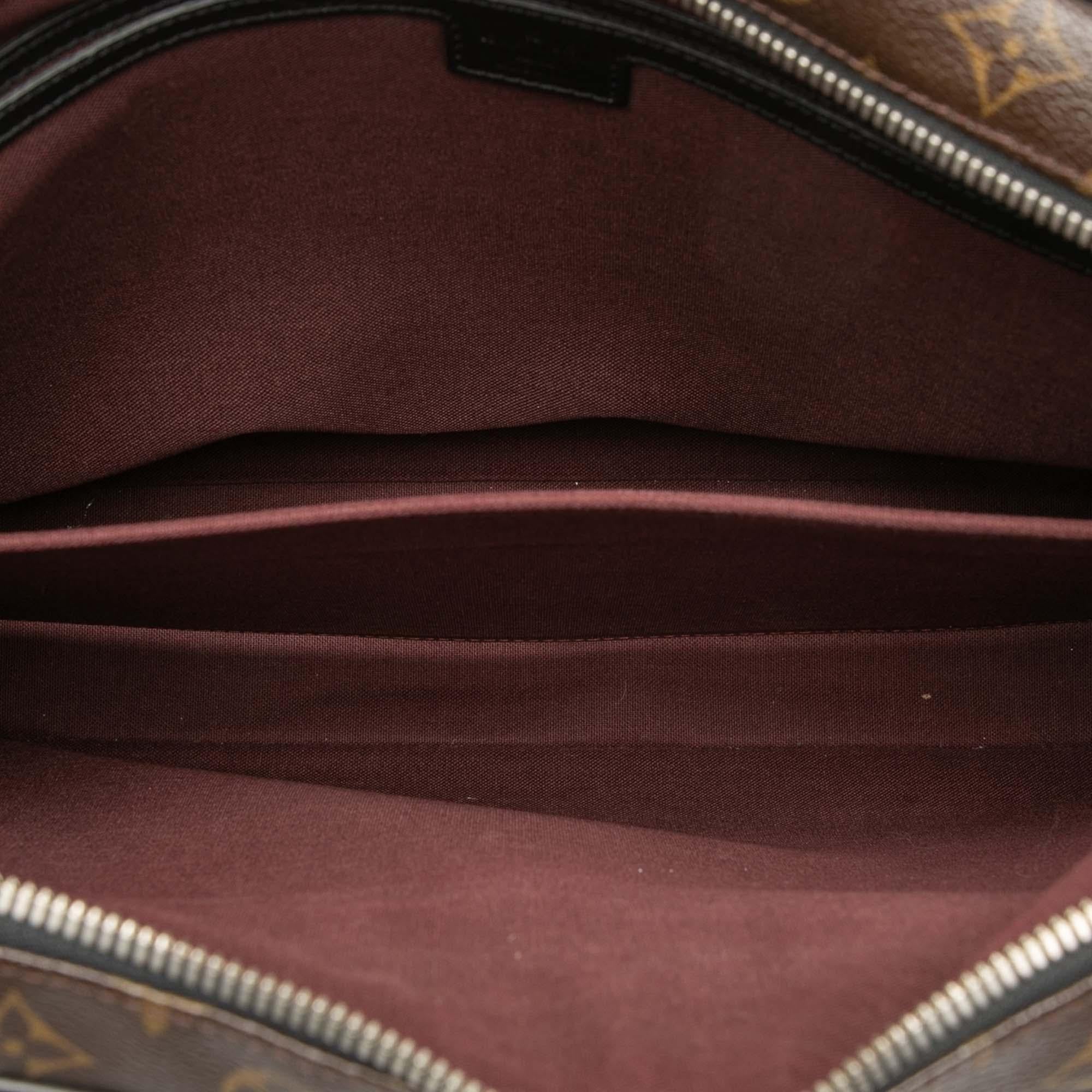 Louis Vuitton Monogram Macassar Soft Briefcase