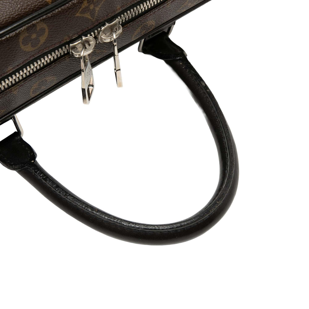 Louis Vuitton Monogram Macassar Soft Briefcase