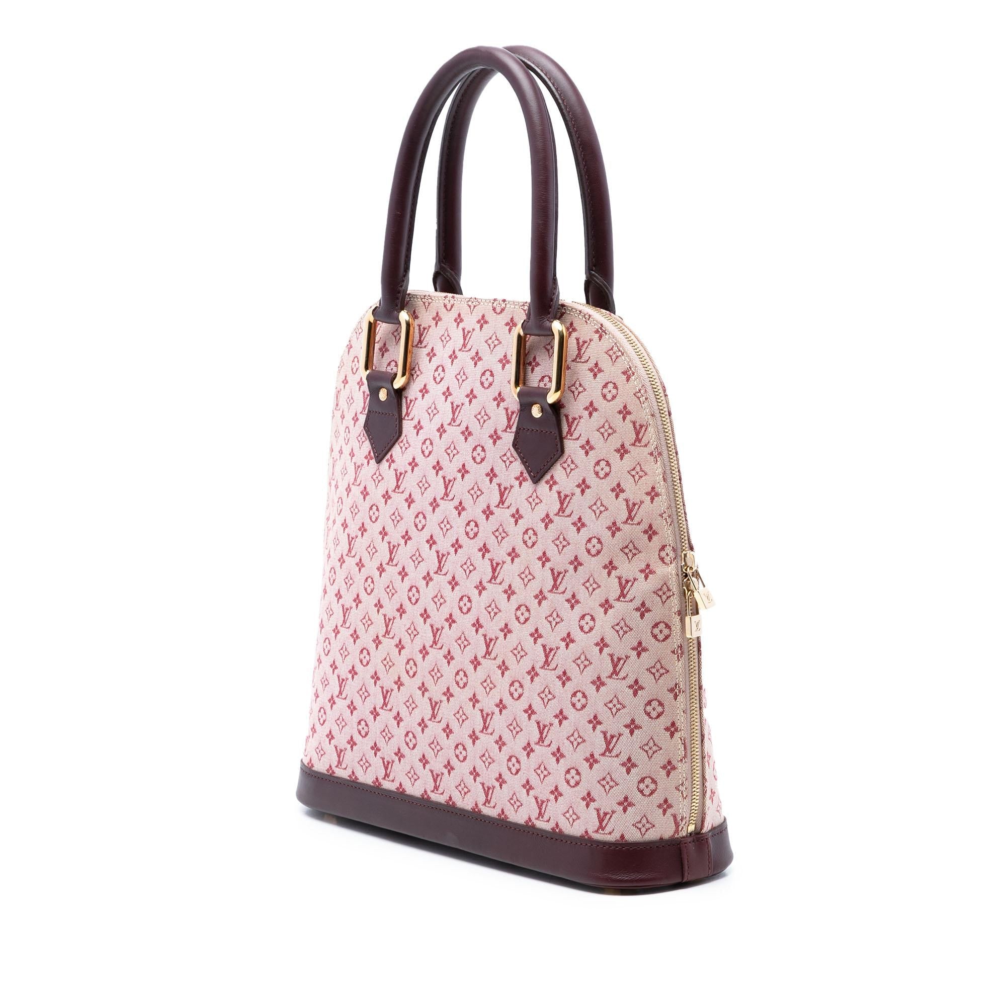 Louis Vuitton Monogram Mini Lin Alma Haut