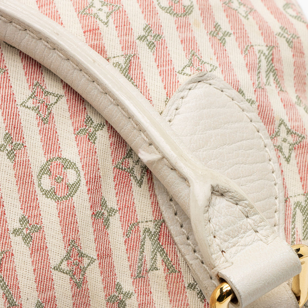 Louis Vuitton Monogram Mini Lin Croisette Marina PM Satchel (SHF-gJDP1M)