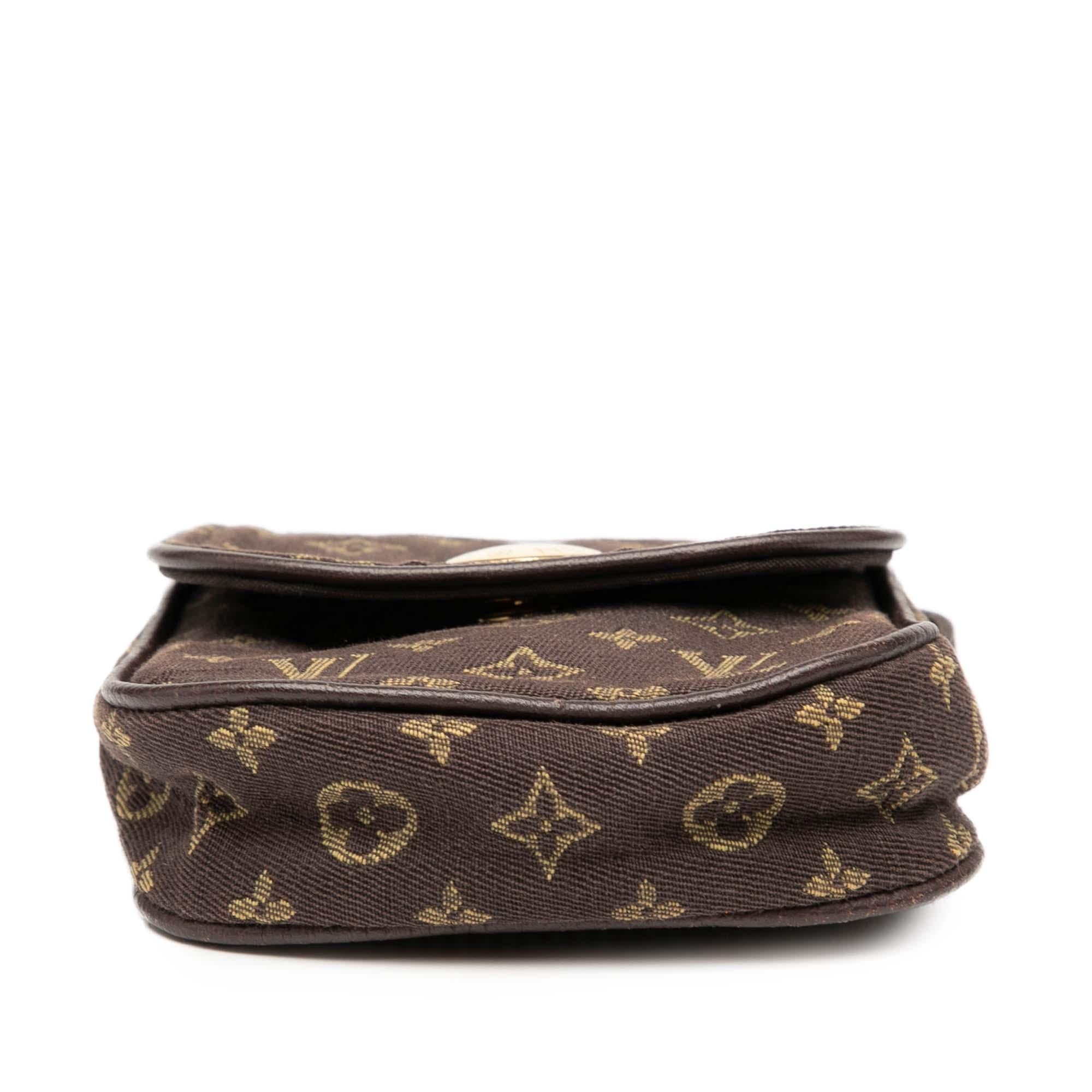 Louis Vuitton Monogram Mini Lin Pochette Cancun