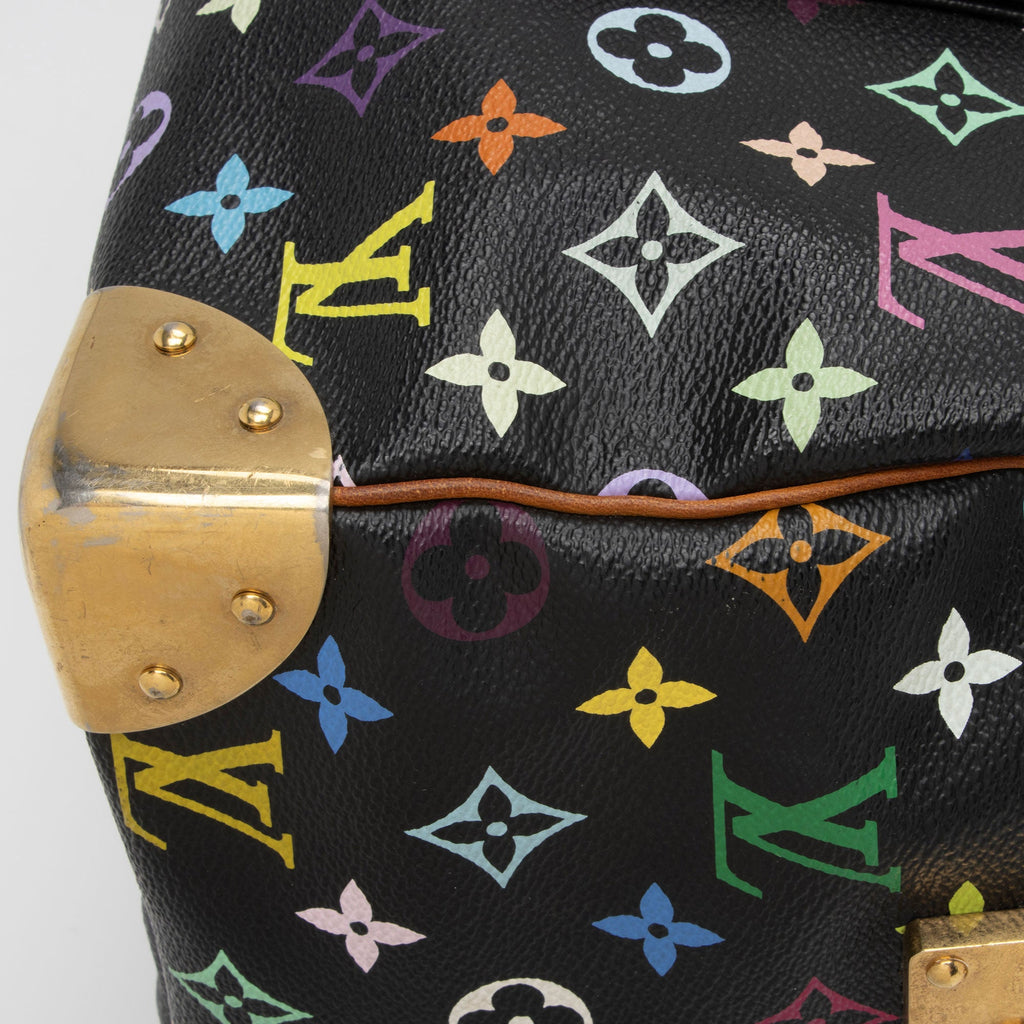 Louis Vuitton Monogram Multicolore Speedy 30 Satchel (SHF-J10WcQ)