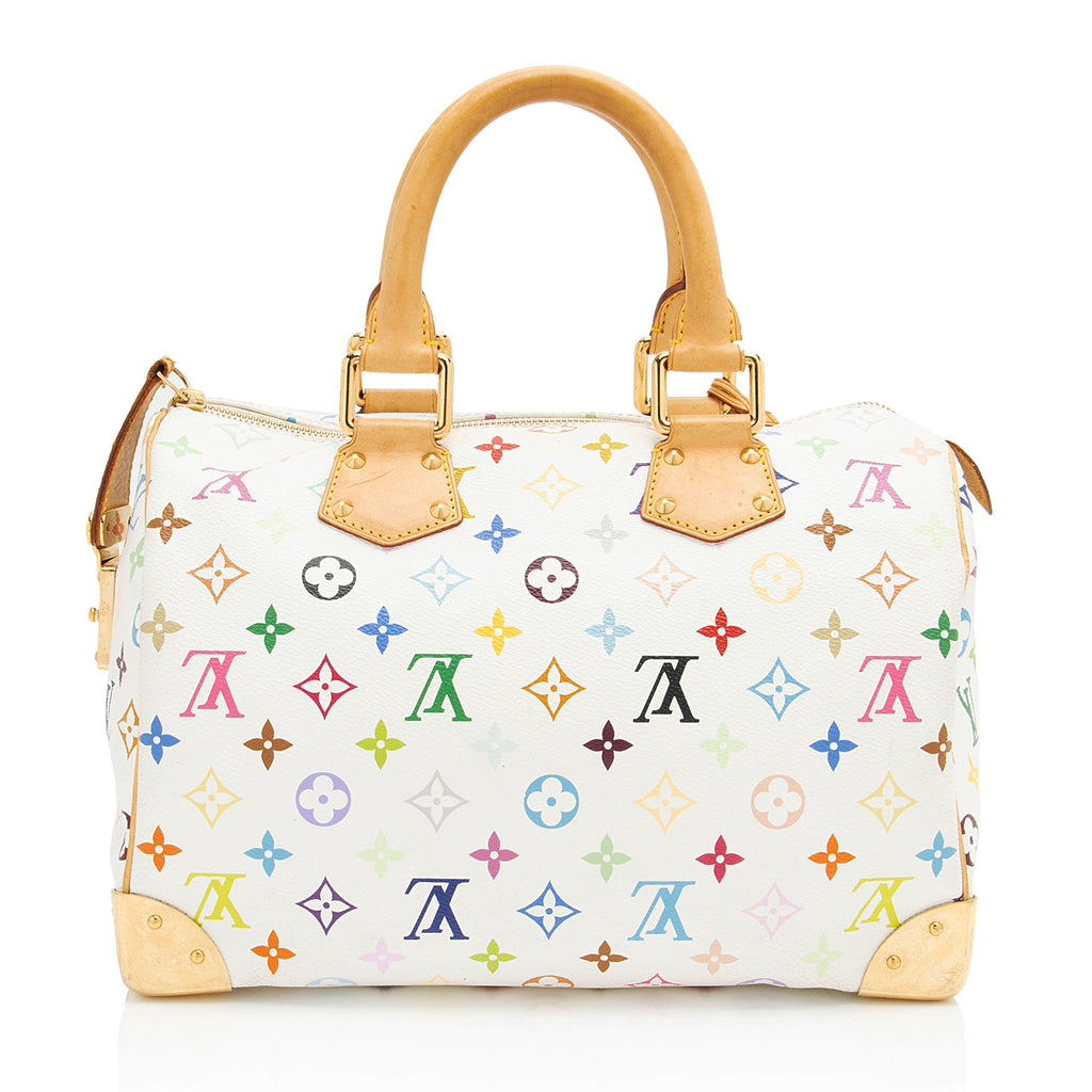 Louis Vuitton Monogram Multicolore Speedy 30 Satchel (SHF-0Yjo6q)