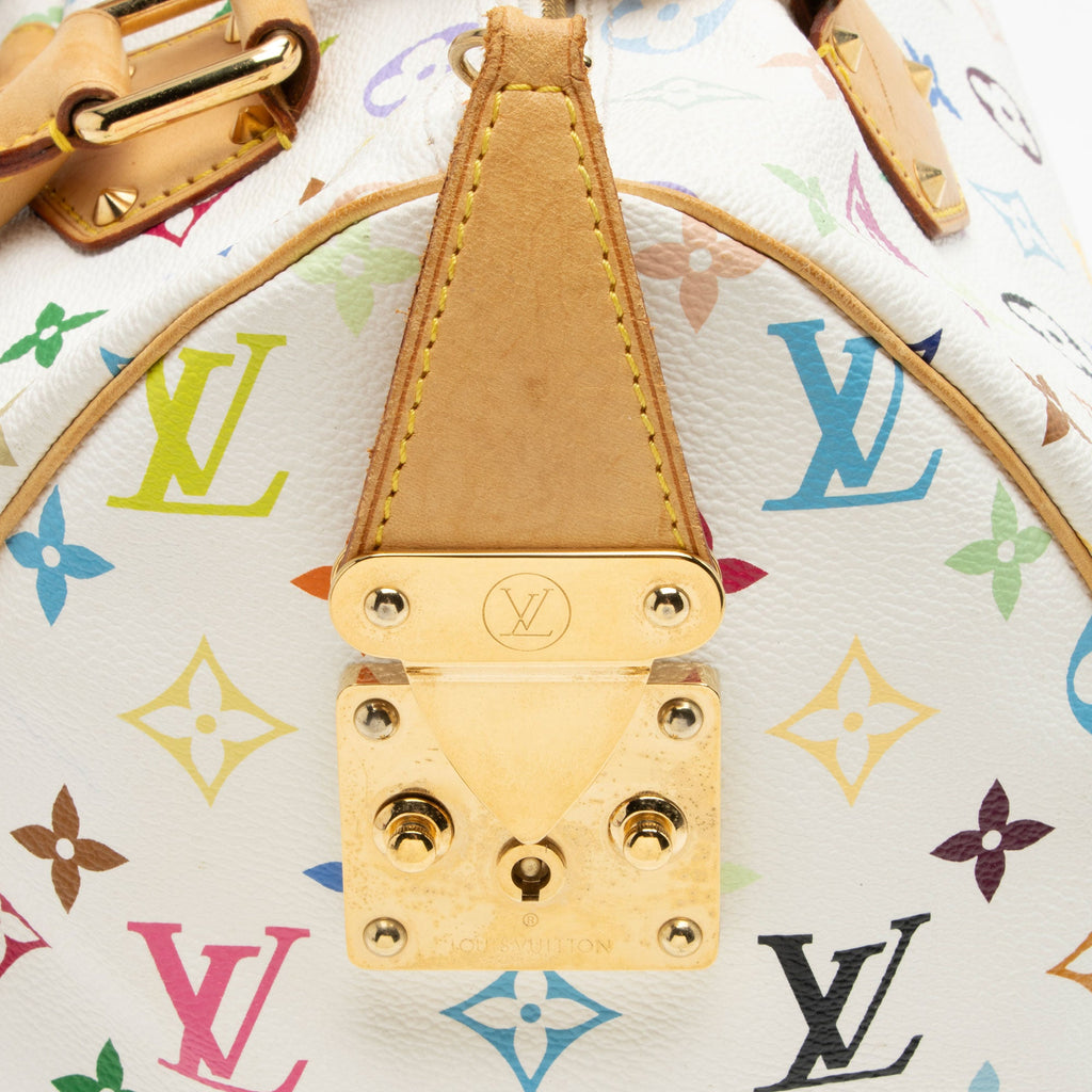 Louis Vuitton Monogram Multicolore Speedy 30 Satchel (SHF-0Yjo6q)