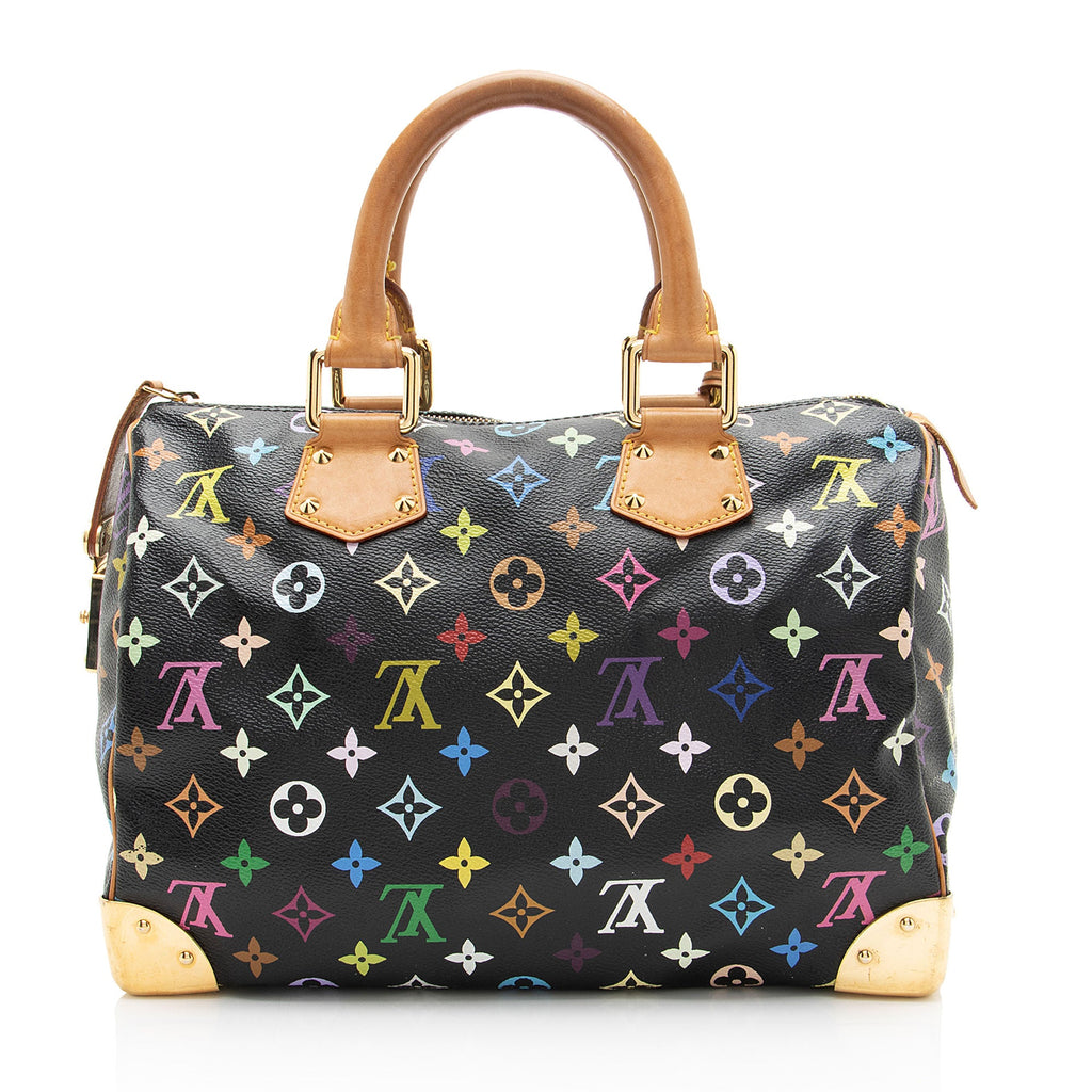 Louis Vuitton Monogram Multicolore Speedy 30 Satchel