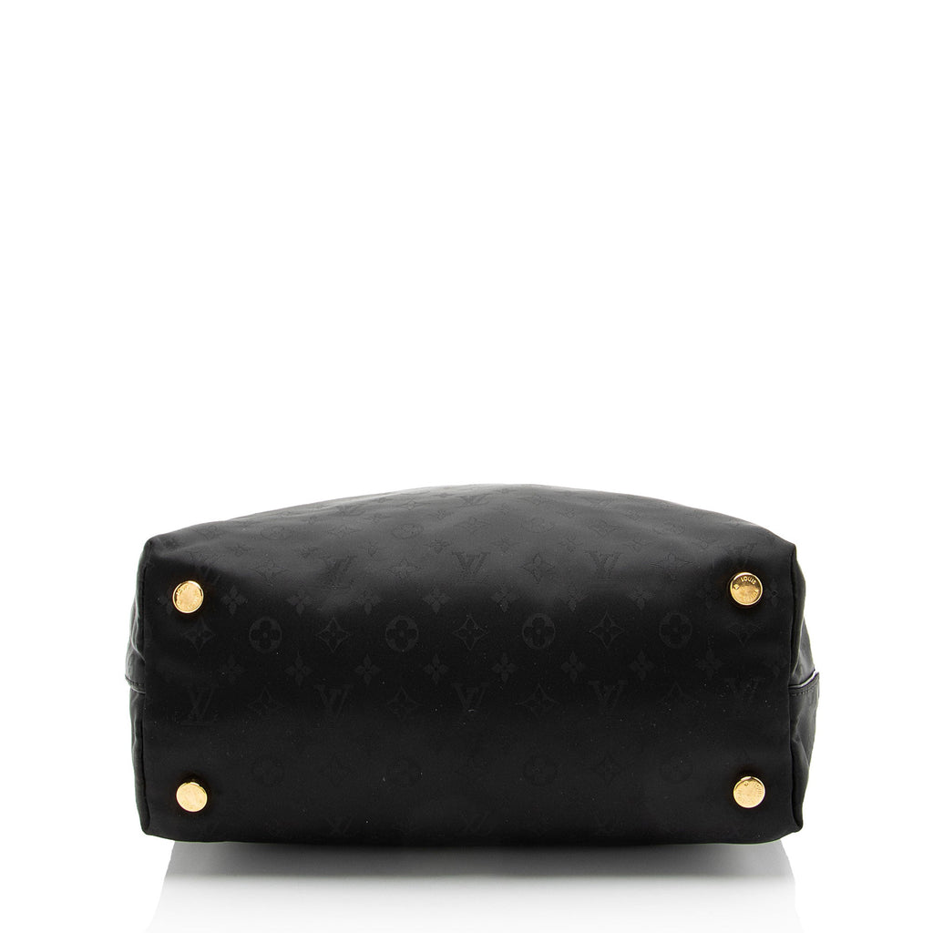 Louis Vuitton Nylon Desire Vertical Lockit MM Satchel