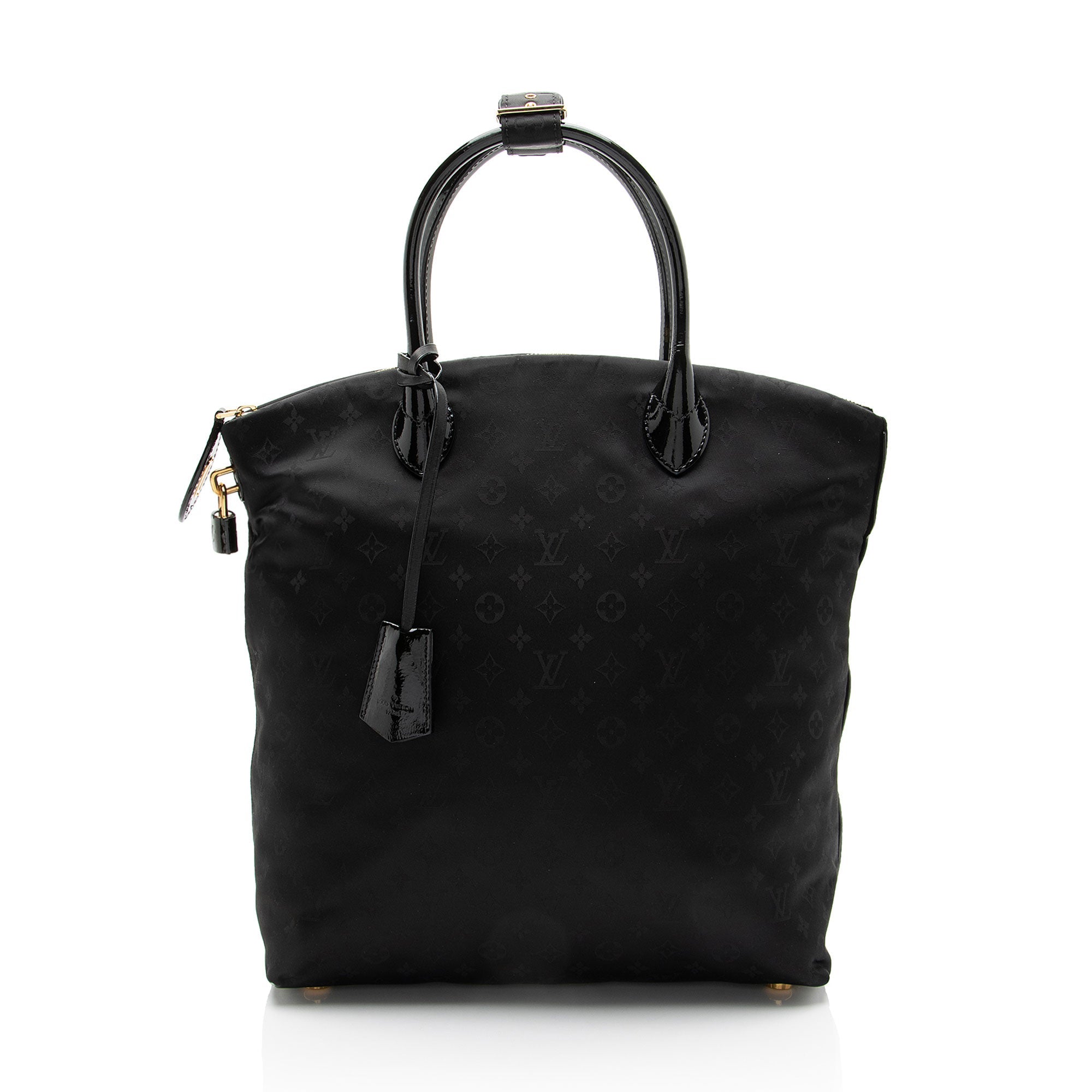 Louis Vuitton Nylon Desire Vertical Lockit MM Satchel