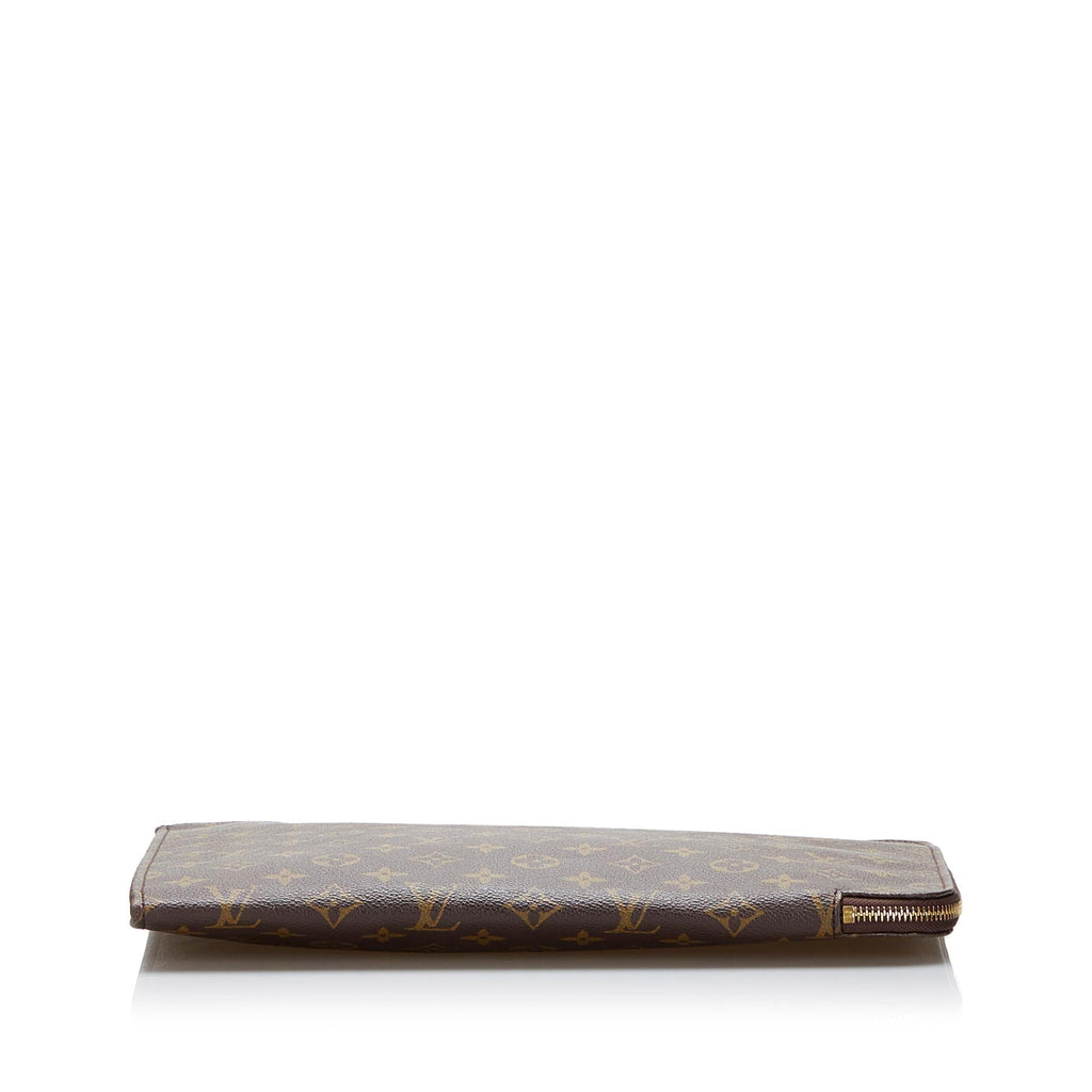 Louis Vuitton Monogram Poche-Documents Portfolio 30 (SHG-3Lxznw)