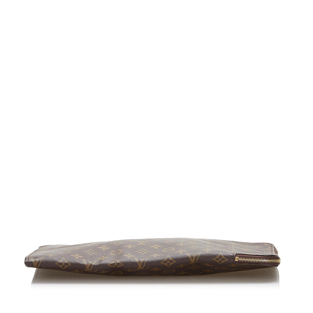 Louis Vuitton Monogram Poche Documents Portfolio (SHG-aJeauv)