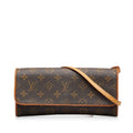 Louis Vuitton Monogram Pochette Twin GM (SHG-CMo6pq)
