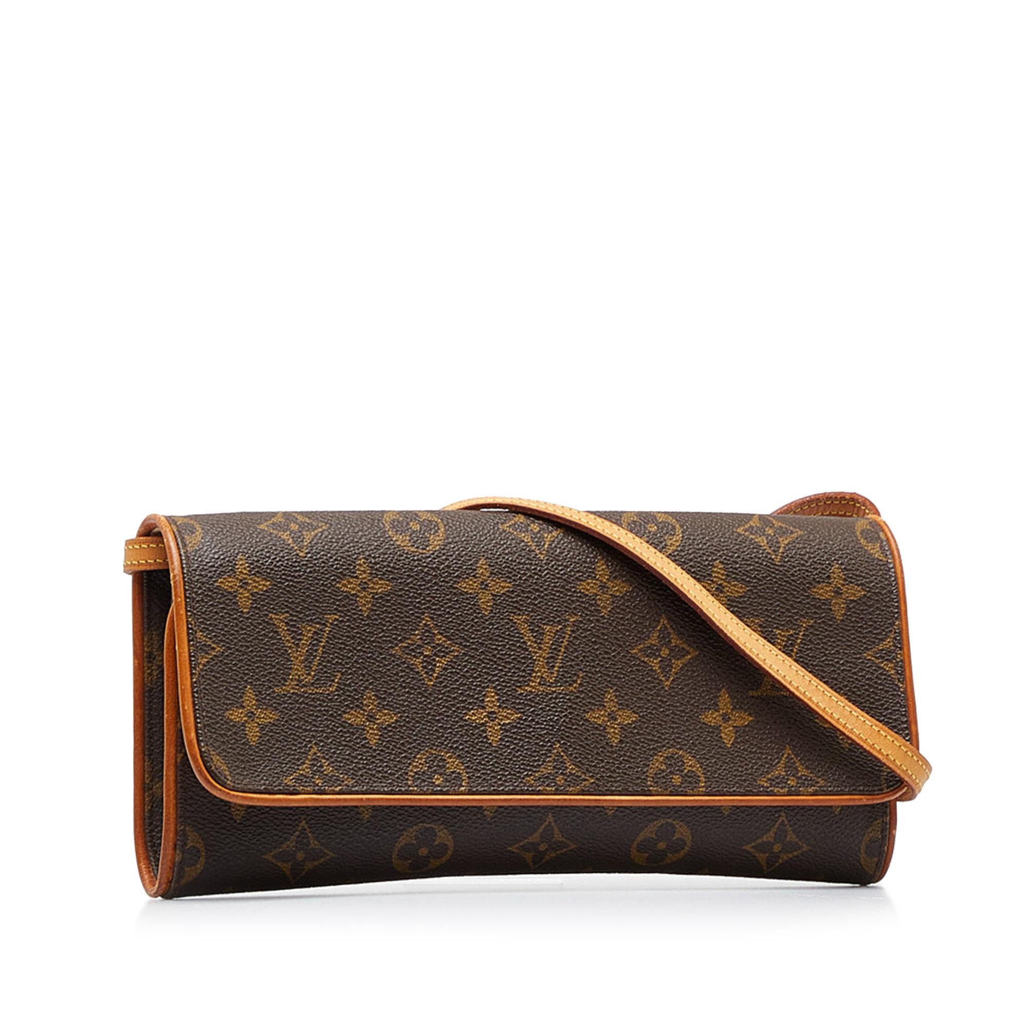 Louis Vuitton Monogram Pochette Twin GM (SHG-CMo6pq)