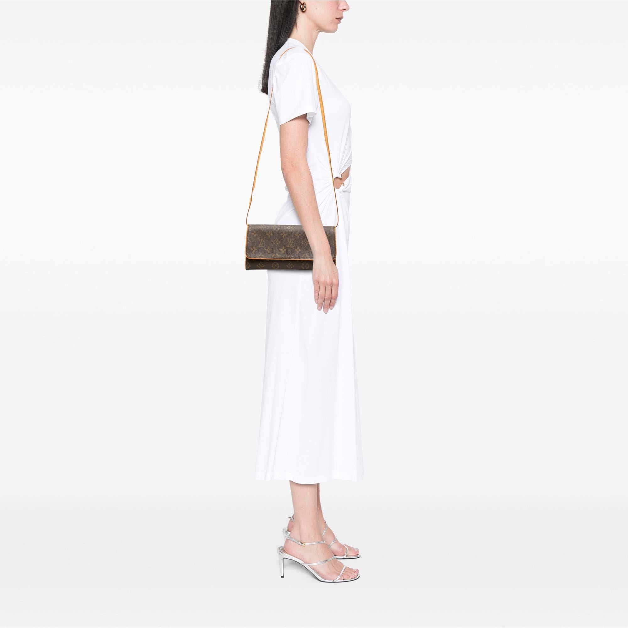 Louis Vuitton Monogram Pochette Twin GM