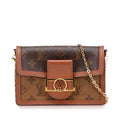 Louis Vuitton Monogram Reverse Dauphine Wallet on Chain