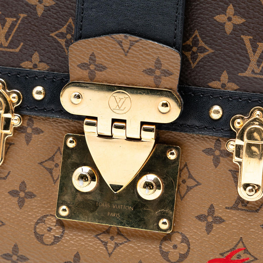 Louis Vuitton Monogram Reverse Trunk Clutch