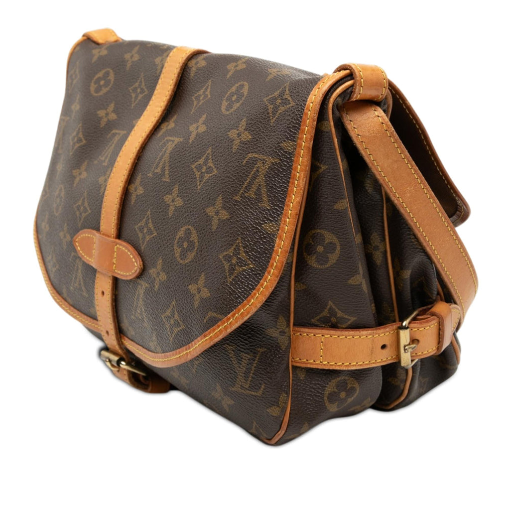 Louis Vuitton Monogram Saumur 25