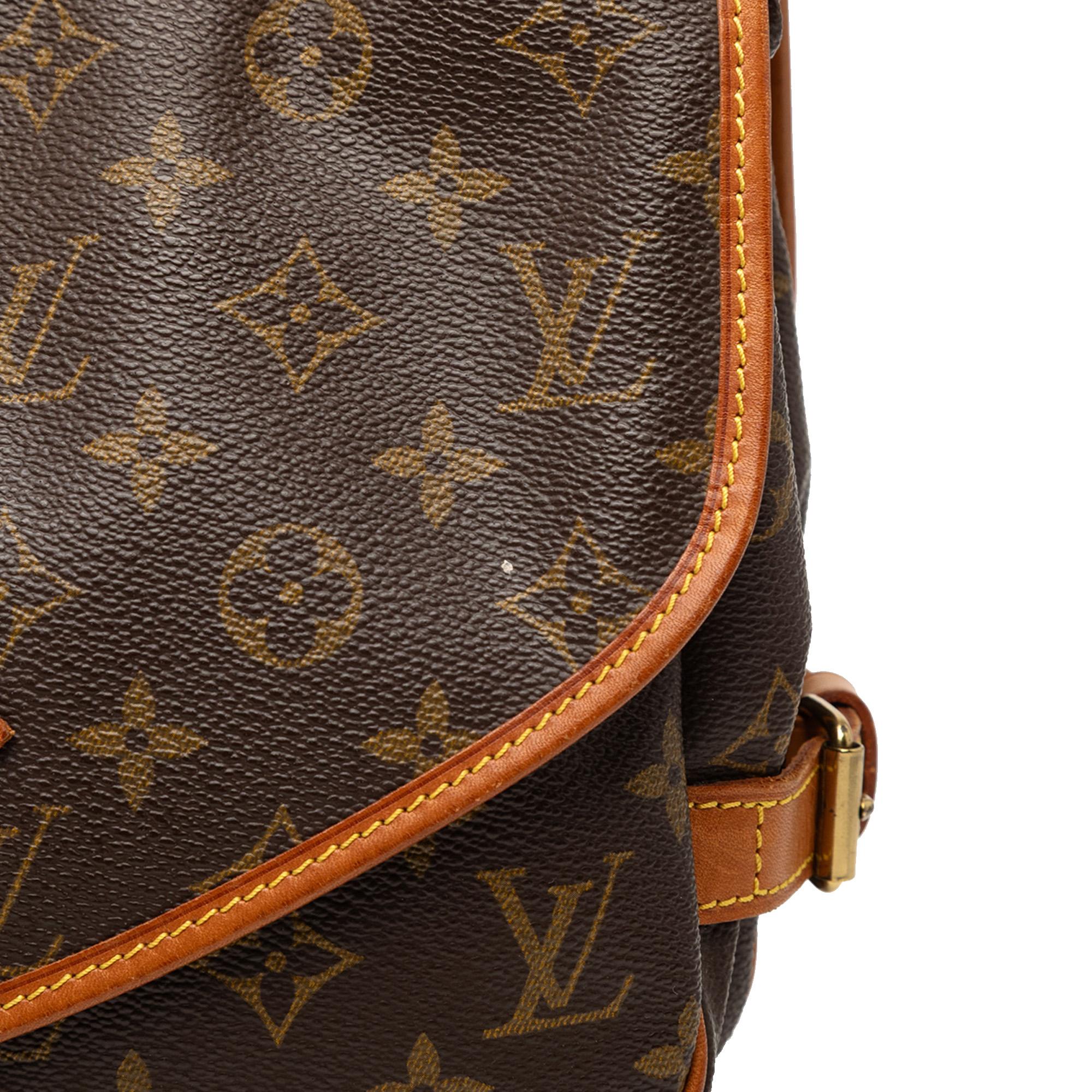Louis Vuitton Monogram Saumur 30
