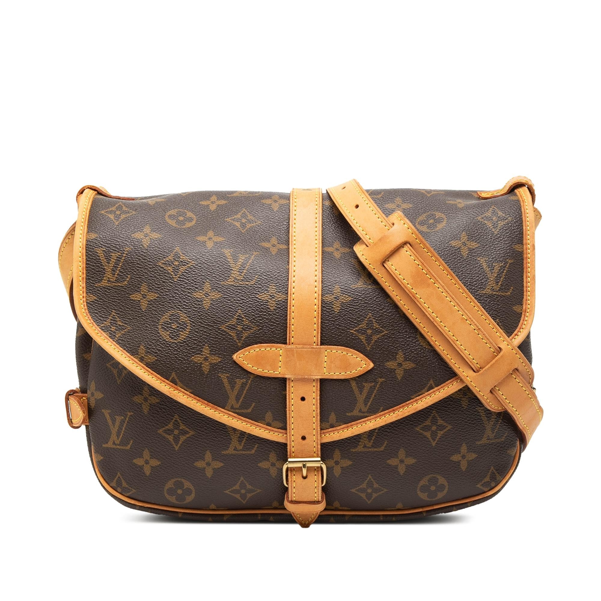 Louis Vuitton Monogram Saumur 30