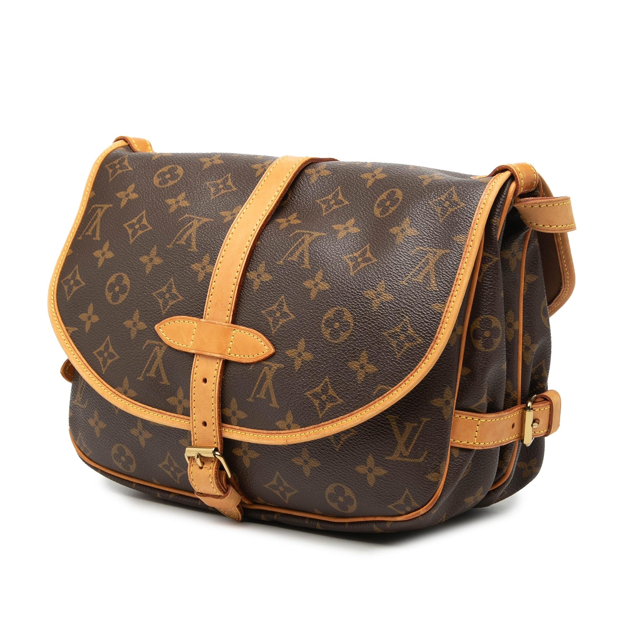 Louis Vuitton Monogram Saumur 30