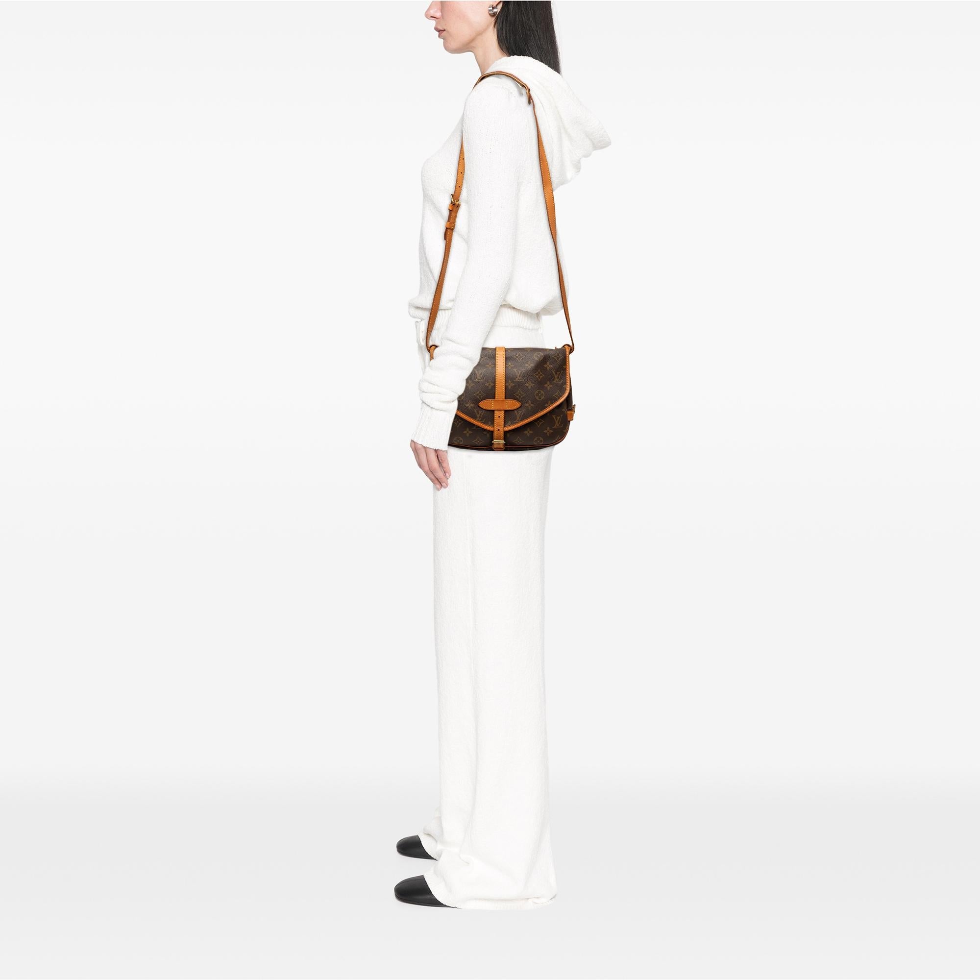 Louis Vuitton Monogram Saumur 30
