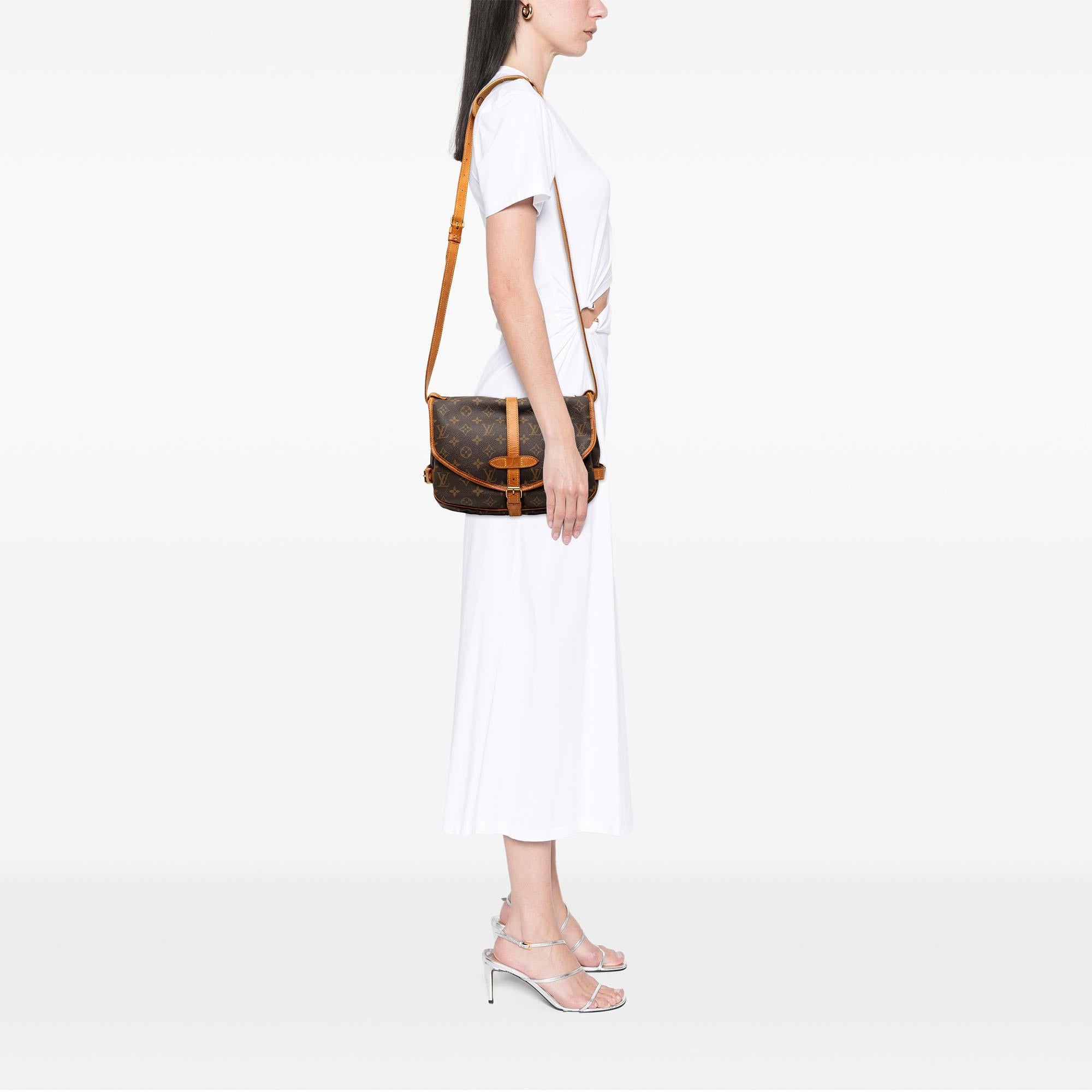 Louis Vuitton Monogram Saumur 30