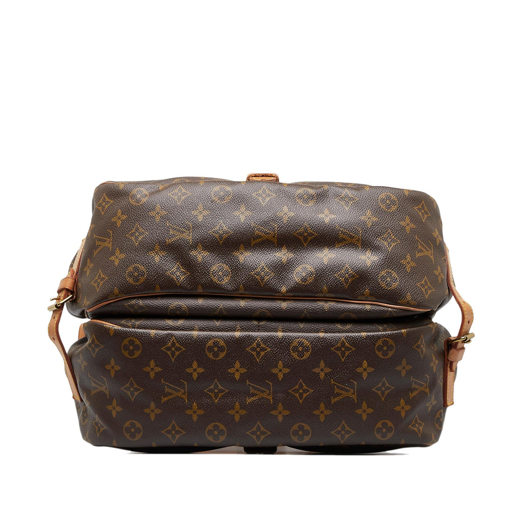 Louis Vuitton Monogram Saumur 35 (SHG-P8frKY)