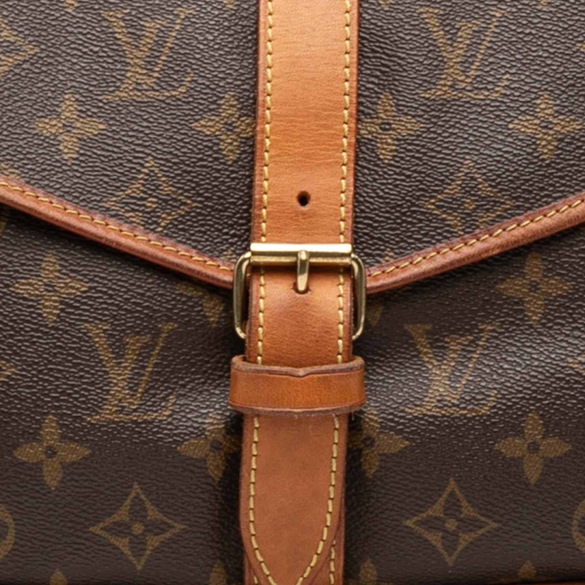 Louis Vuitton Monogram Saumur 35
