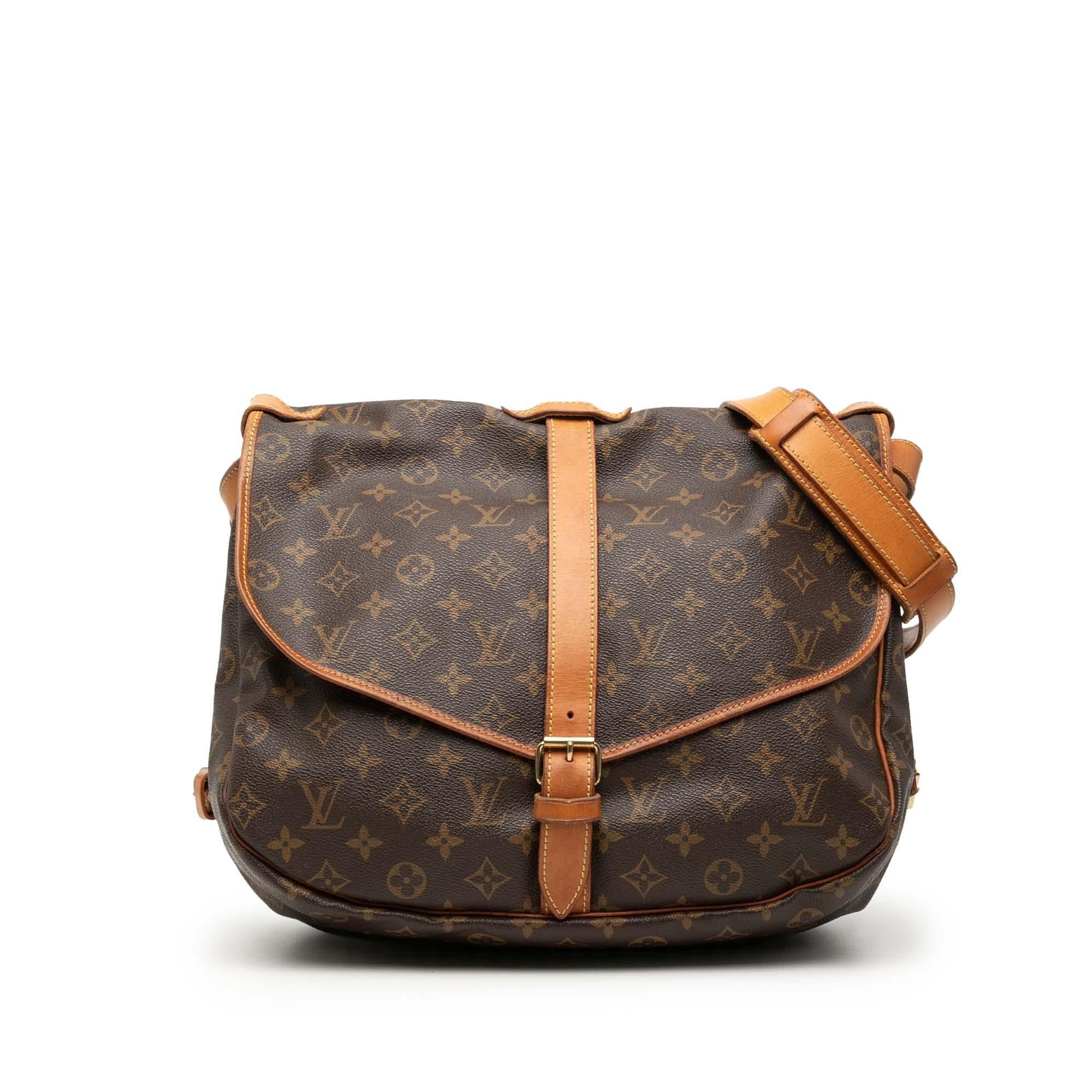 Louis Vuitton Monogram Saumur 35
