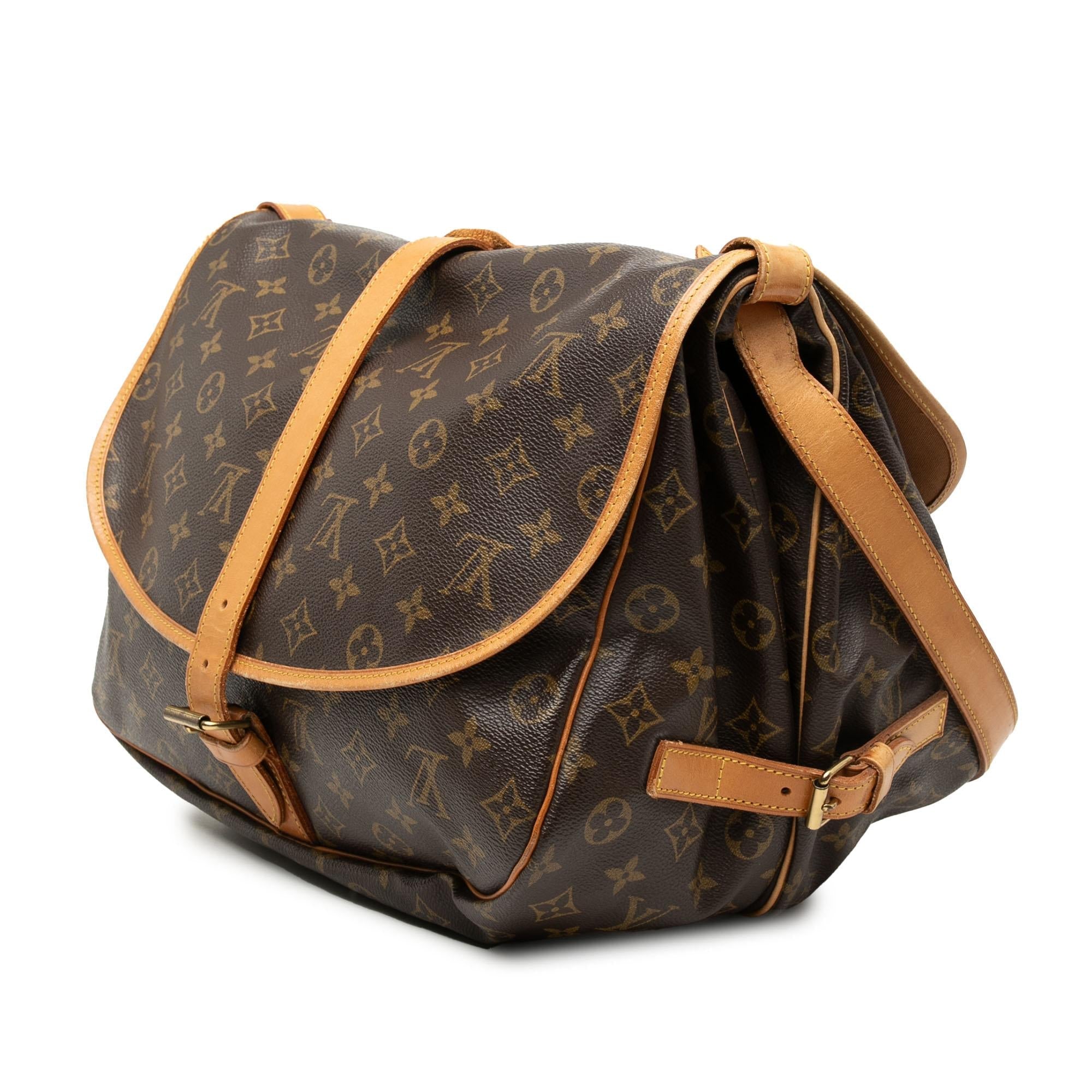 Louis Vuitton Monogram Saumur 35