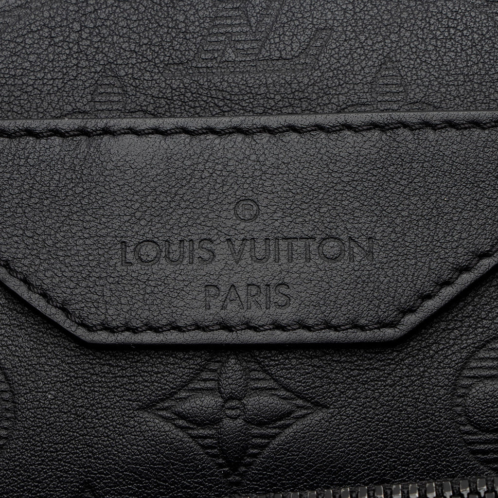 Louis Vuitton Monogram Shadow Calfskin Trio Messenger