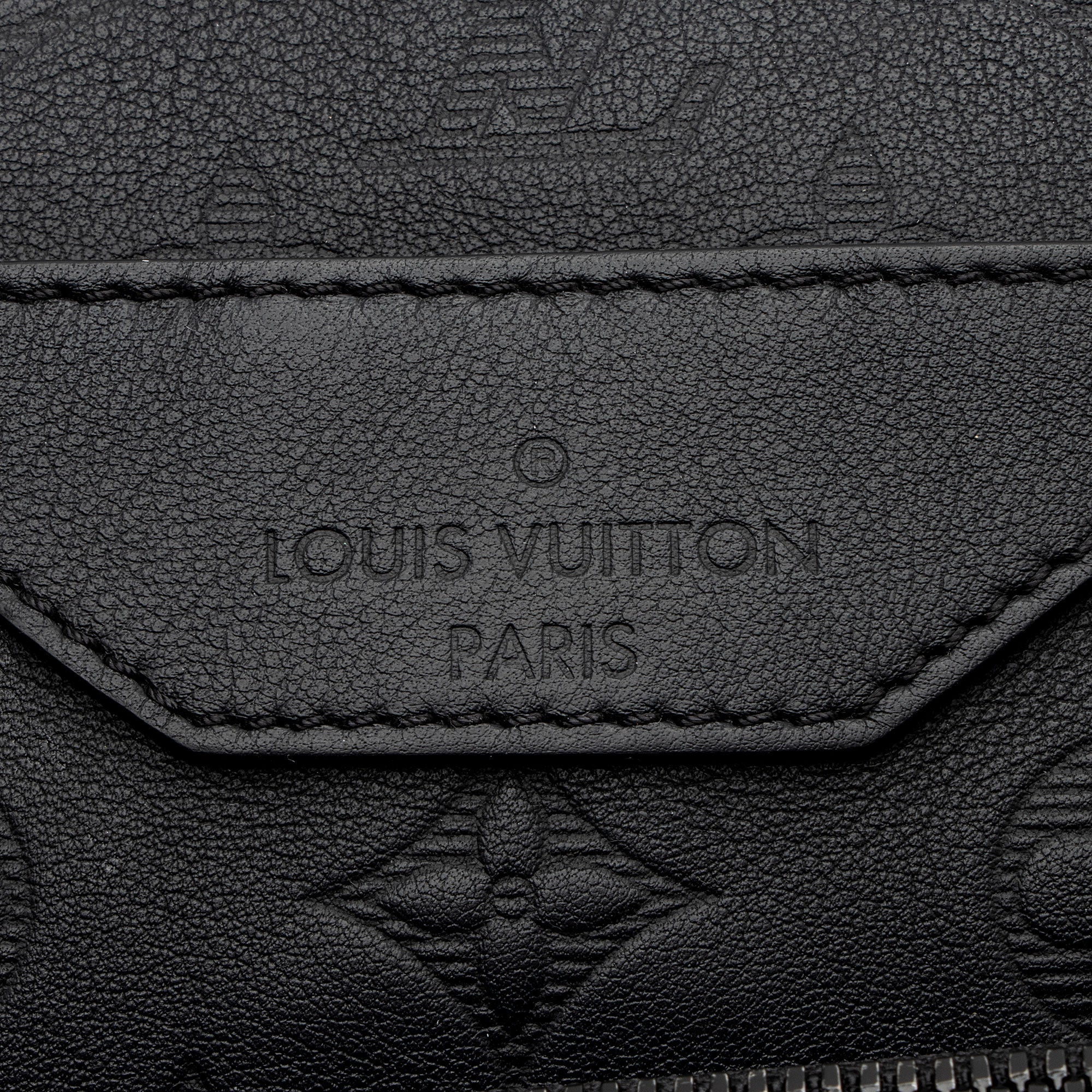 Louis Vuitton Monogram Shadow Calfskin Trio Messenger