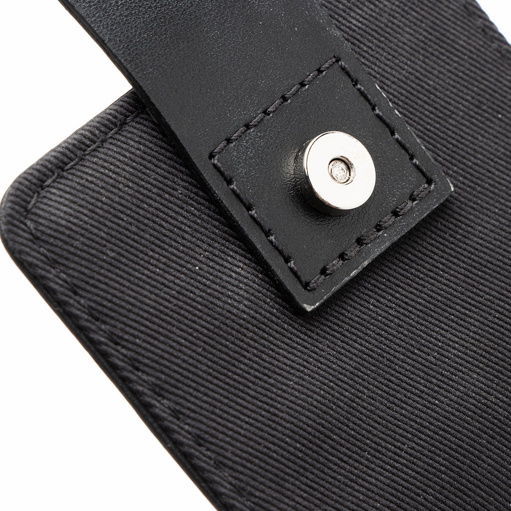 Louis Vuitton Monogram Shadow Double Phone Pouch (SHF-j03Mg2)