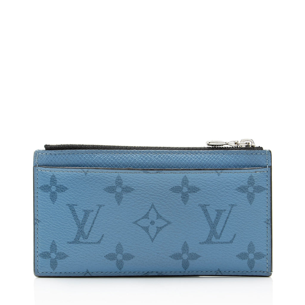 Louis Vuitton Monogram Taiga Leather Coin Card Holder