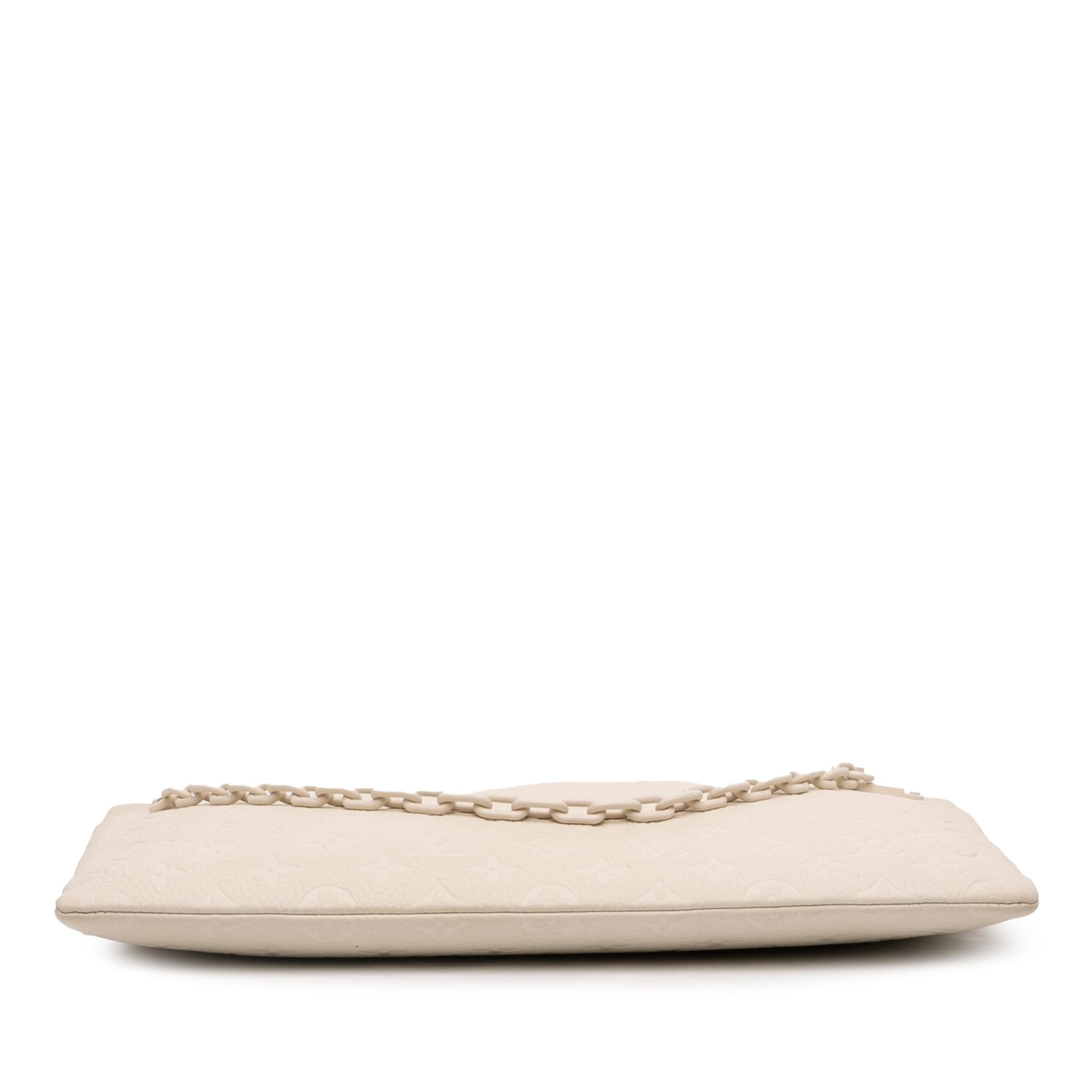 Louis Vuitton Monogram Taurillon A4 Pouch