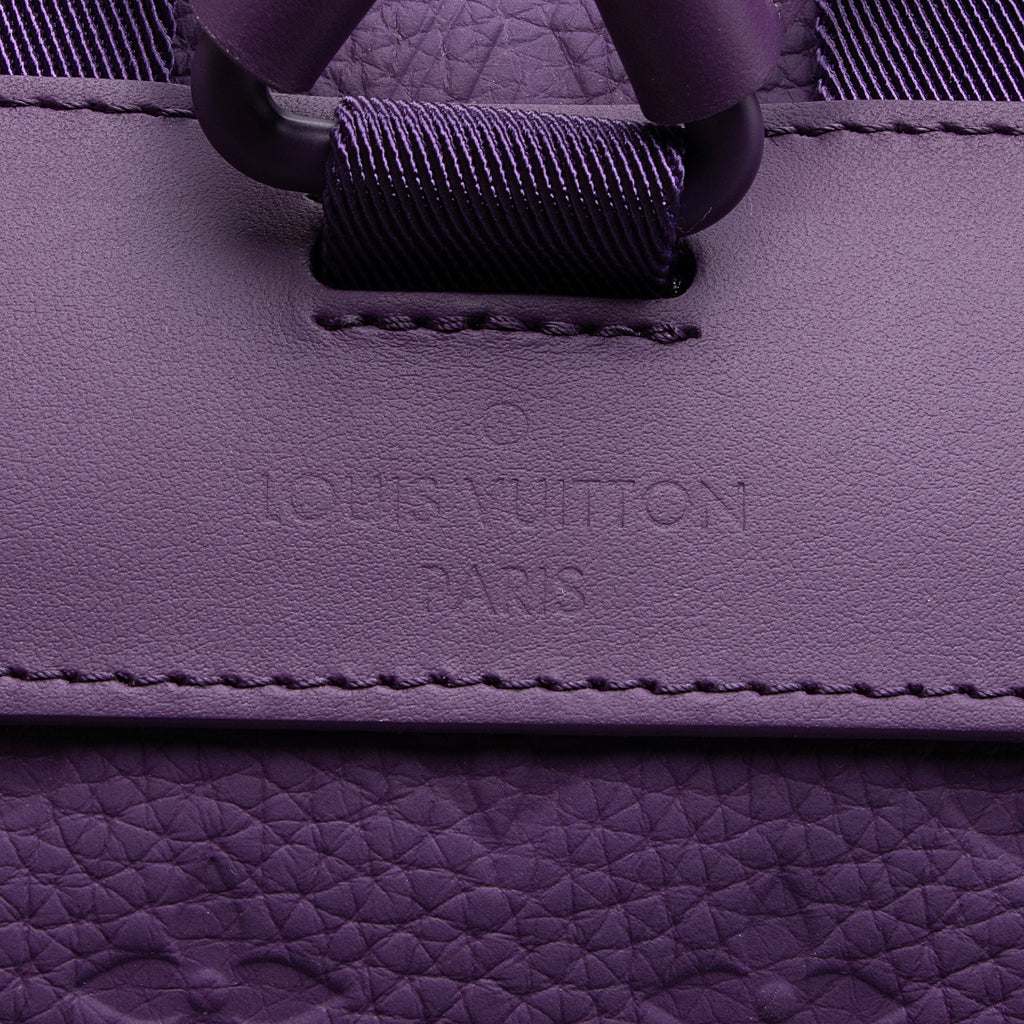 Louis Vuitton Monogram Taurillon Christopher PM Backpack - FINAL SALE (SHF-Ad8cFe)
