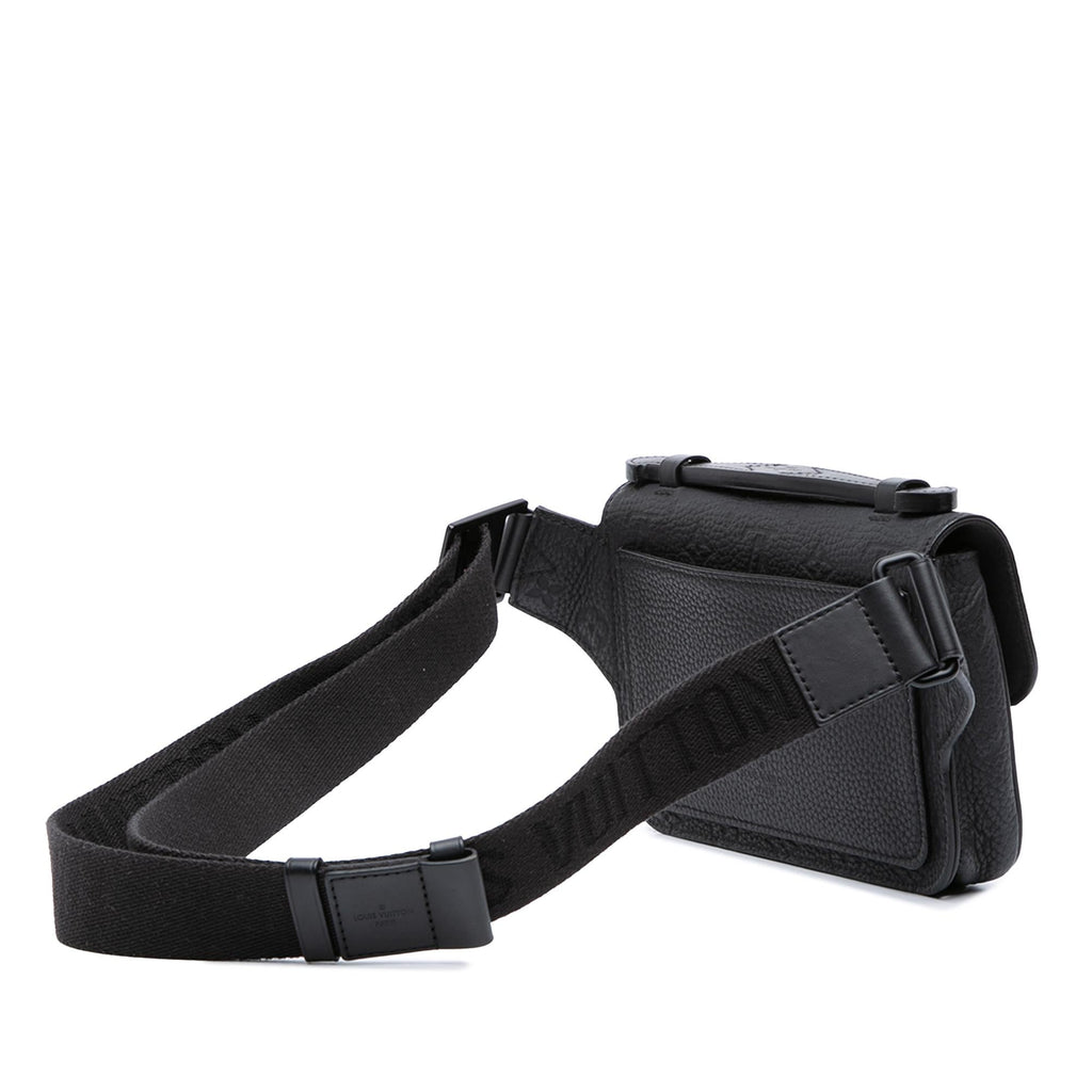 Louis Vuitton Monogram Taurillon S Lock Sling Bag
