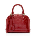 Louis Vuitton Monogram Vernis Alma BB Satchel (SHF-CV7nBZ)