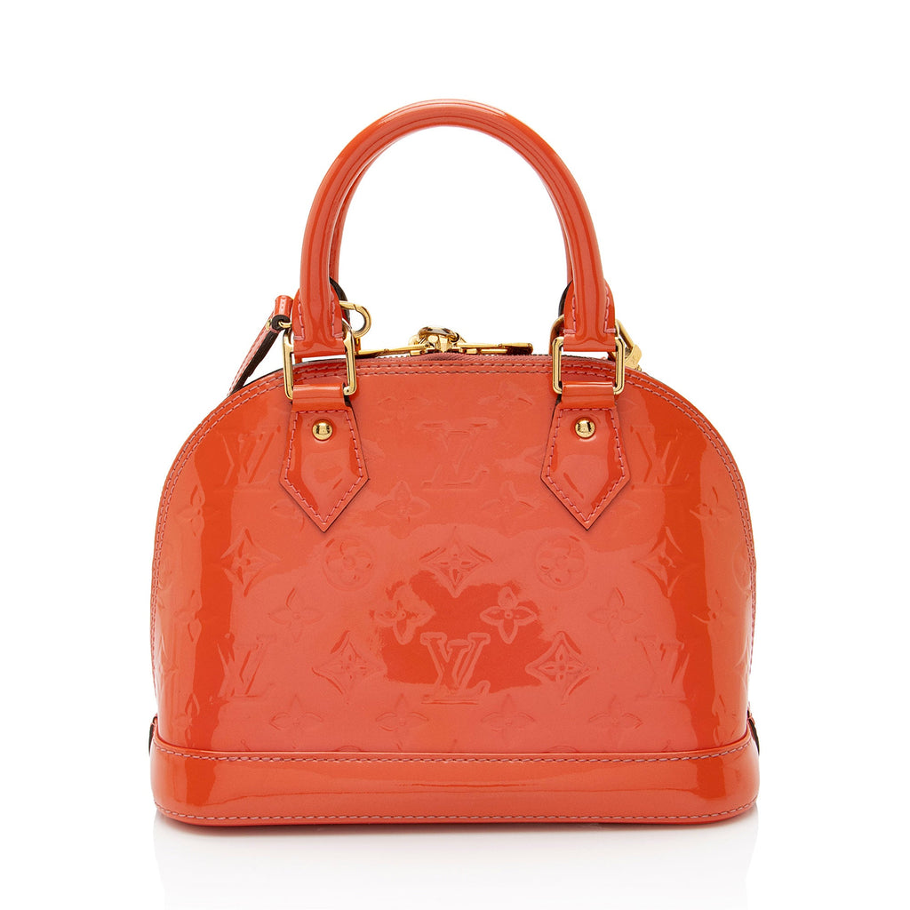 Louis Vuitton Monogram Vernis Alma BB Satchel