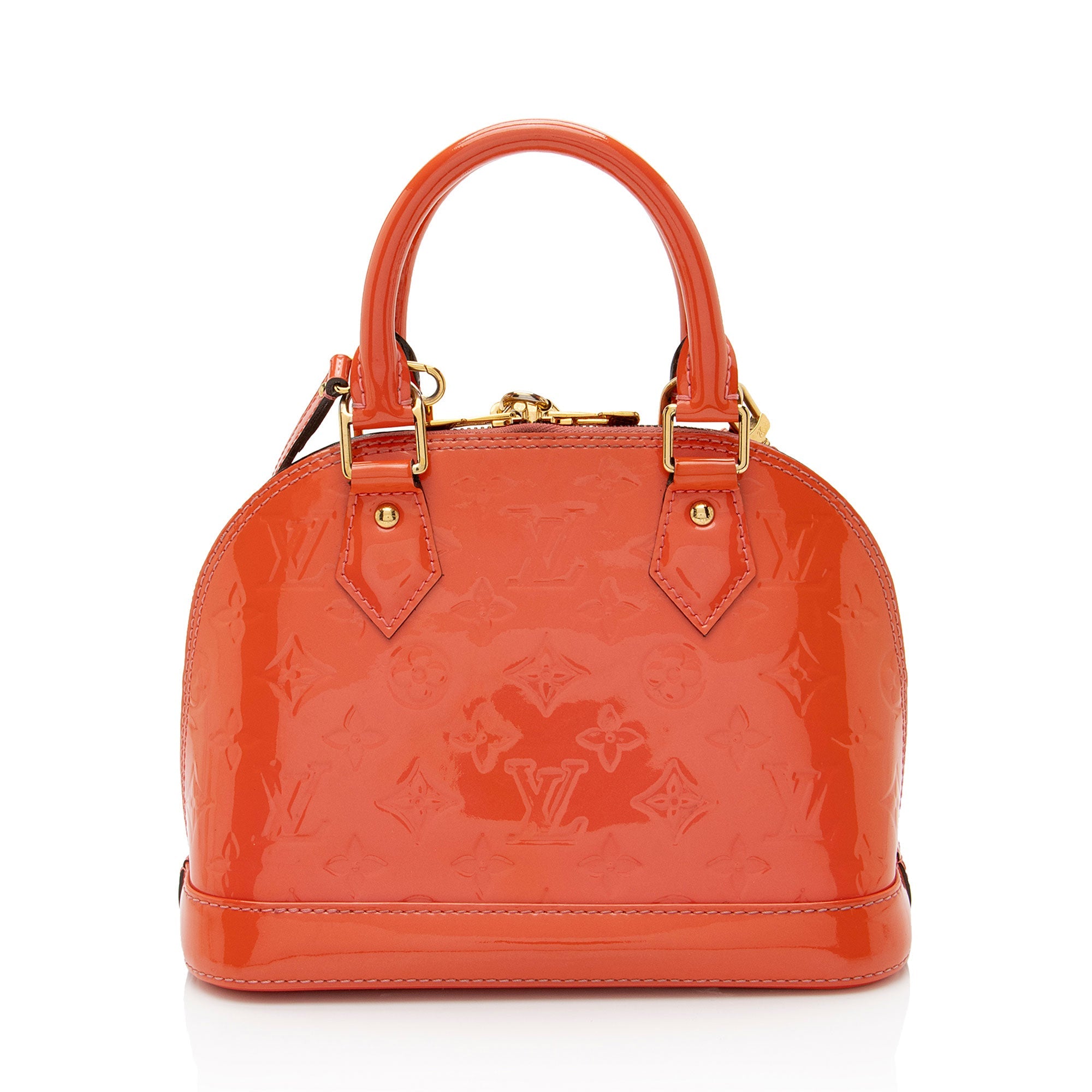 Louis Vuitton Monogram Vernis Alma BB Satchel