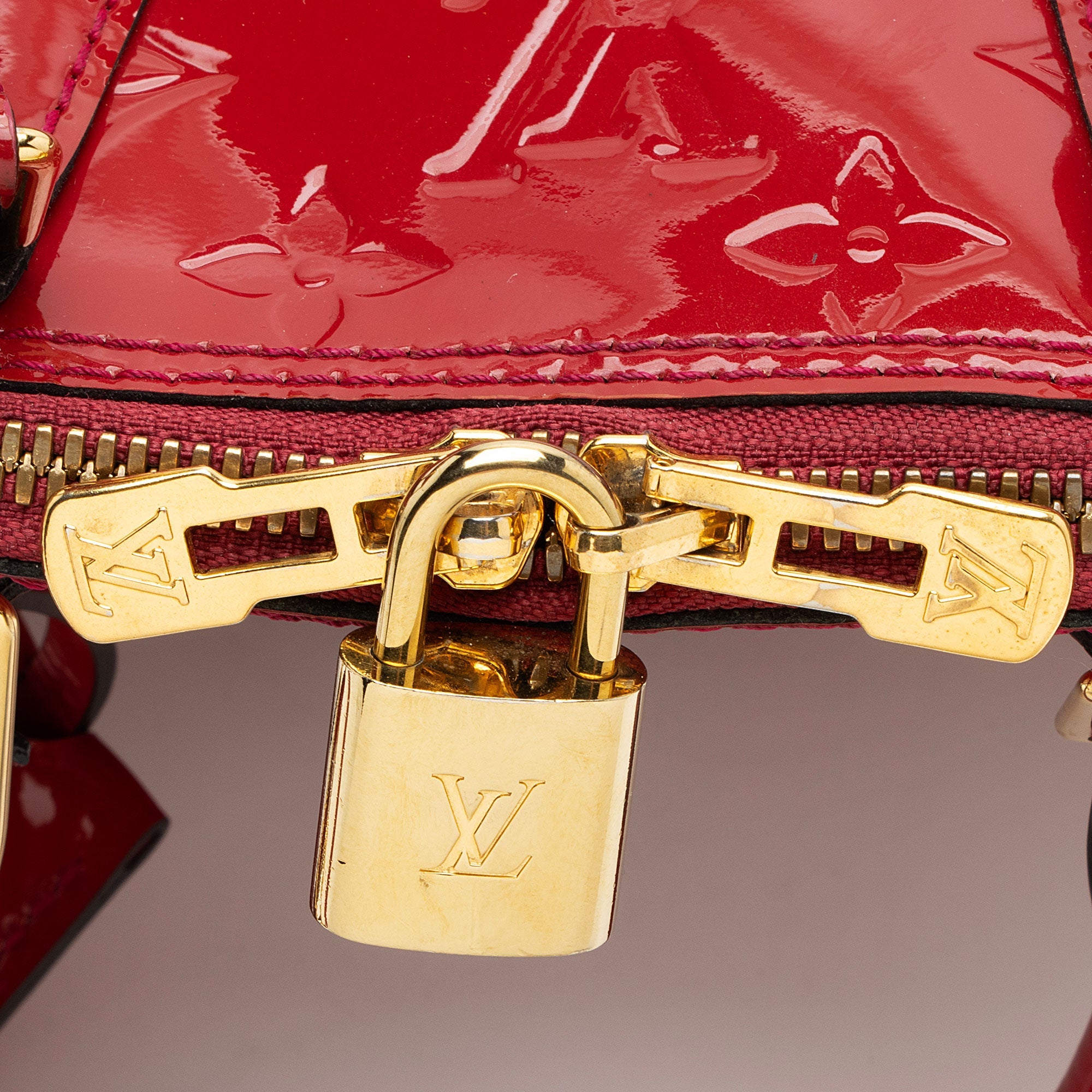 Louis Vuitton Monogram Vernis Alma BB Satchel