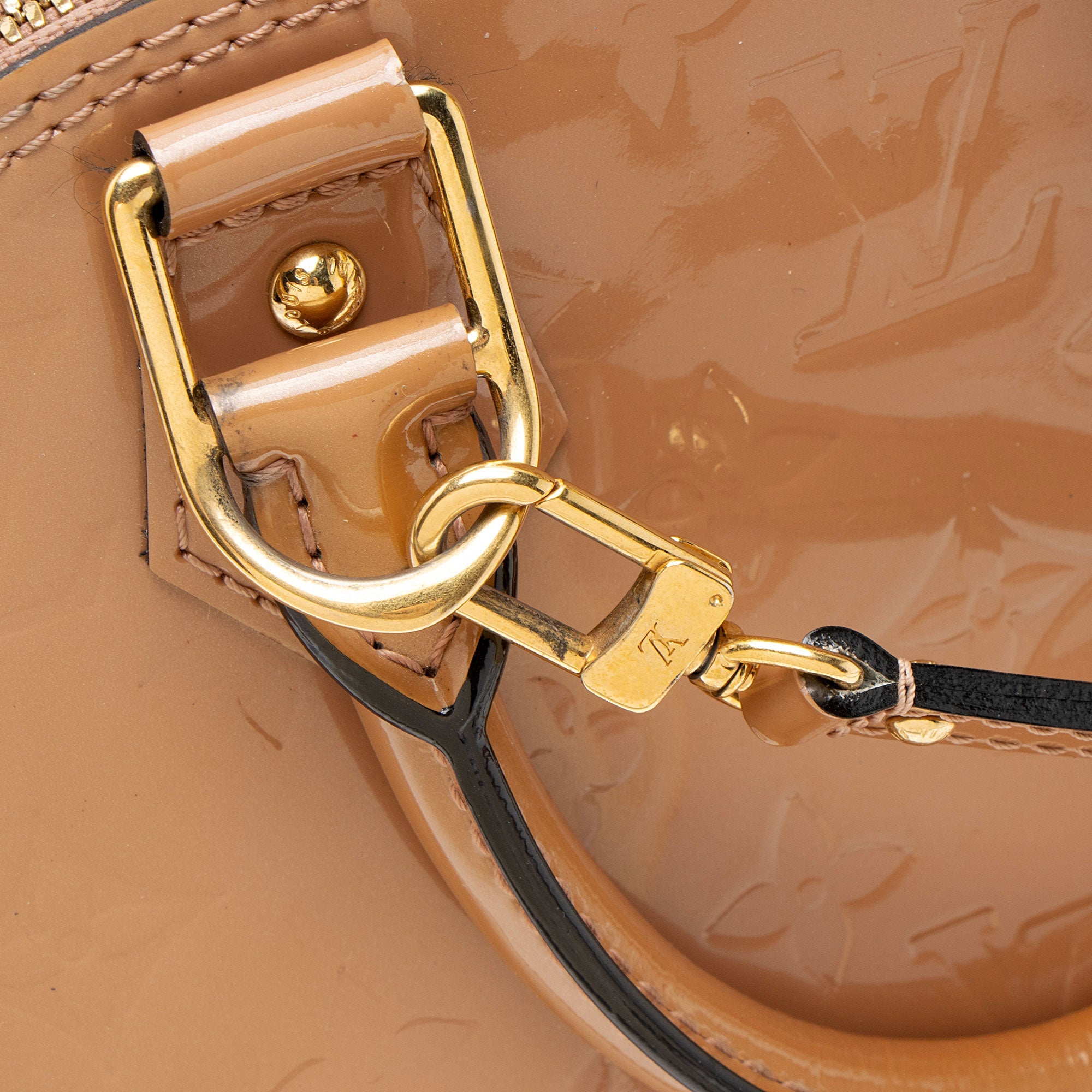 Louis Vuitton Monogram Vernis Alma BB Satchel