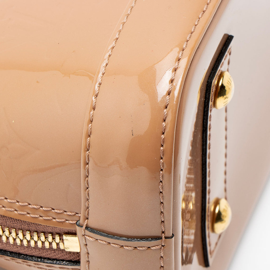 Louis Vuitton Monogram Vernis Alma BB Satchel
