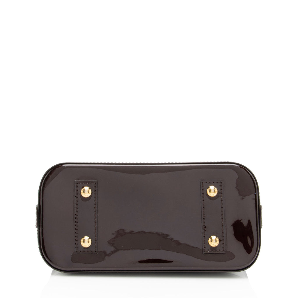 Louis Vuitton Monogram Vernis Alma BB Satchel