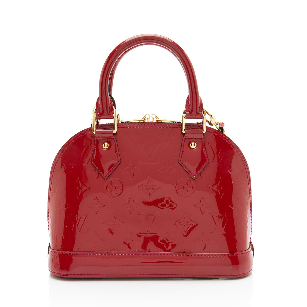 Louis Vuitton Monogram Vernis Alma BB Satchel