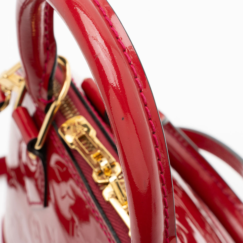 Louis Vuitton Monogram Vernis Alma BB Satchel