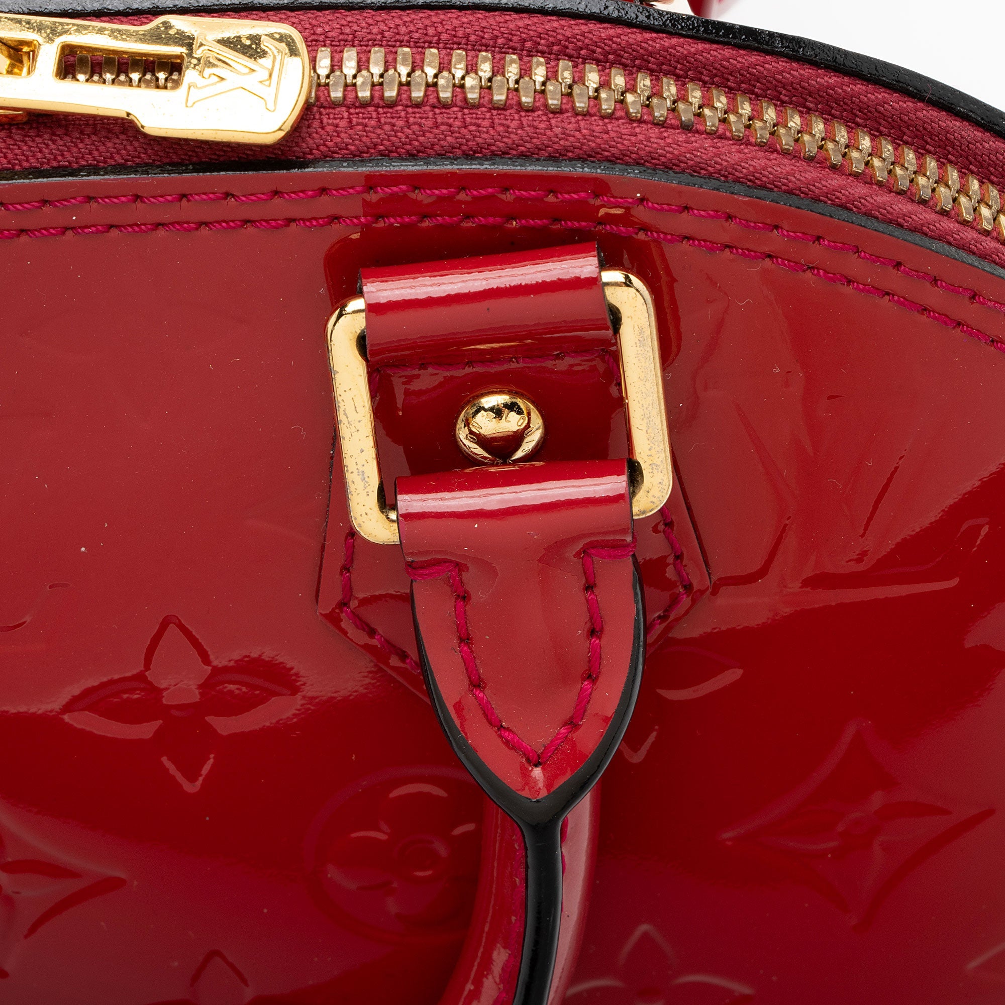 Louis Vuitton Monogram Vernis Alma BB Satchel