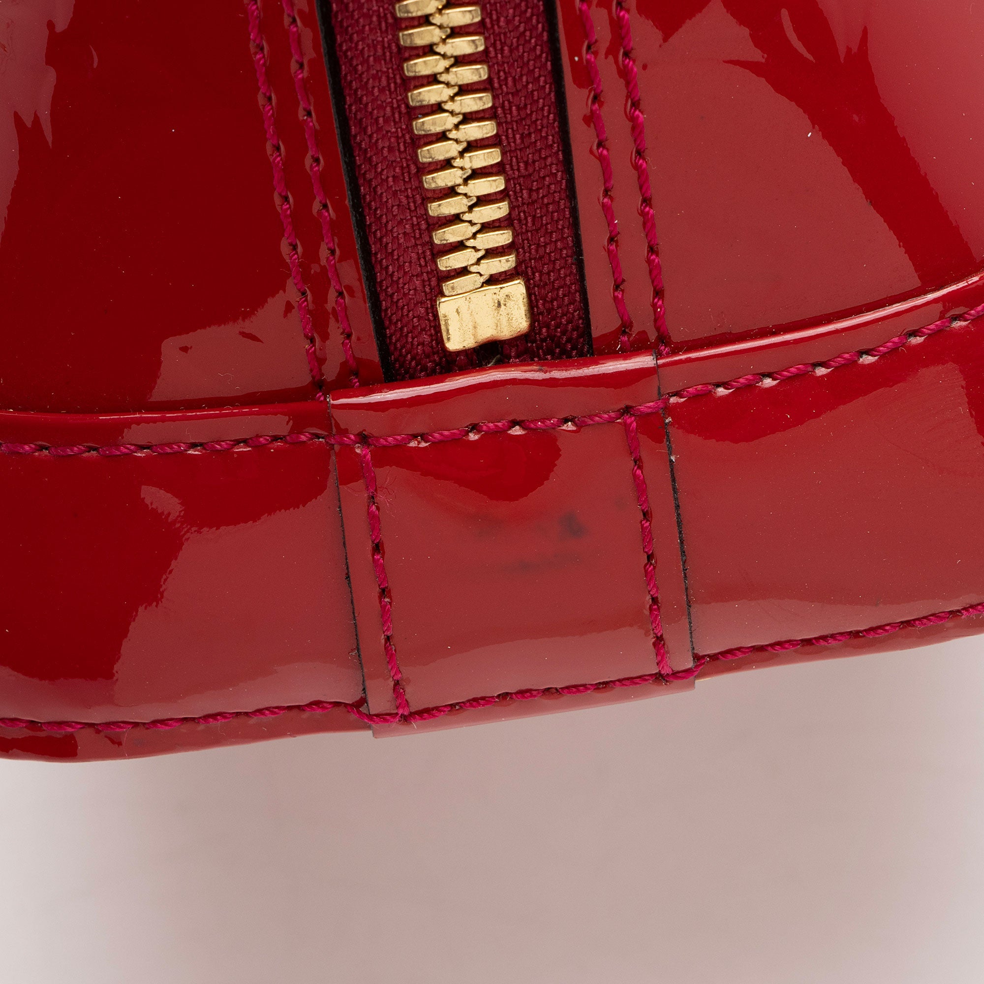 Louis Vuitton Monogram Vernis Alma BB Satchel