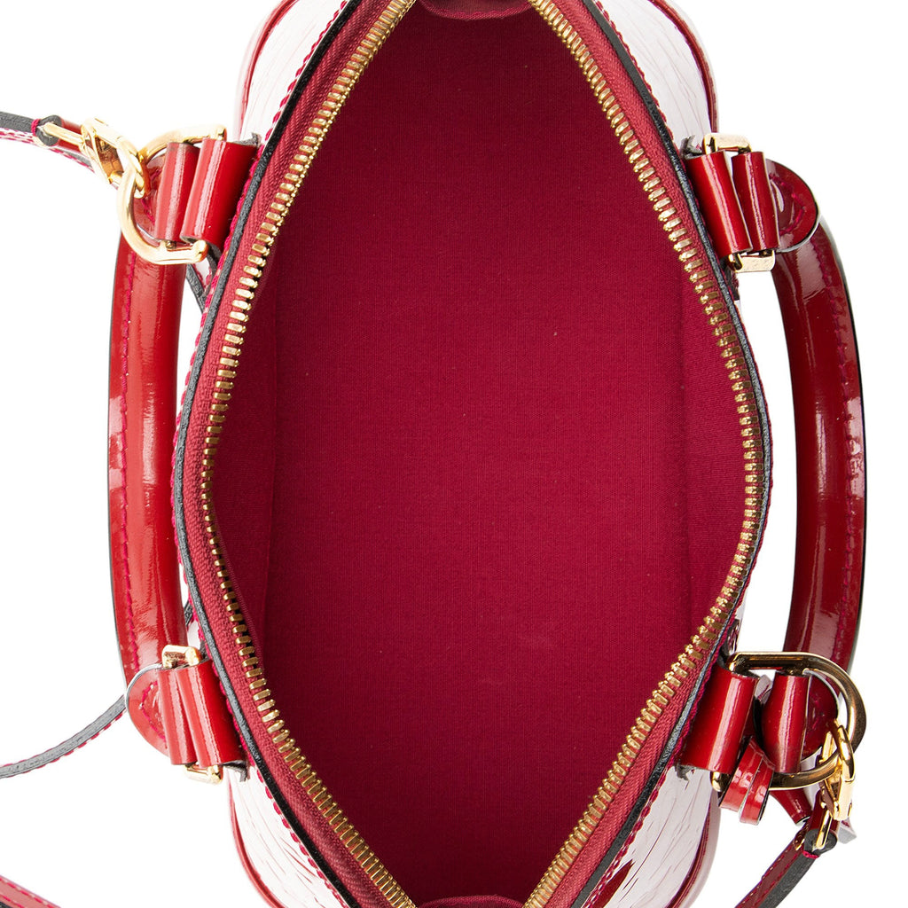 Louis Vuitton Monogram Vernis Alma BB Satchel
