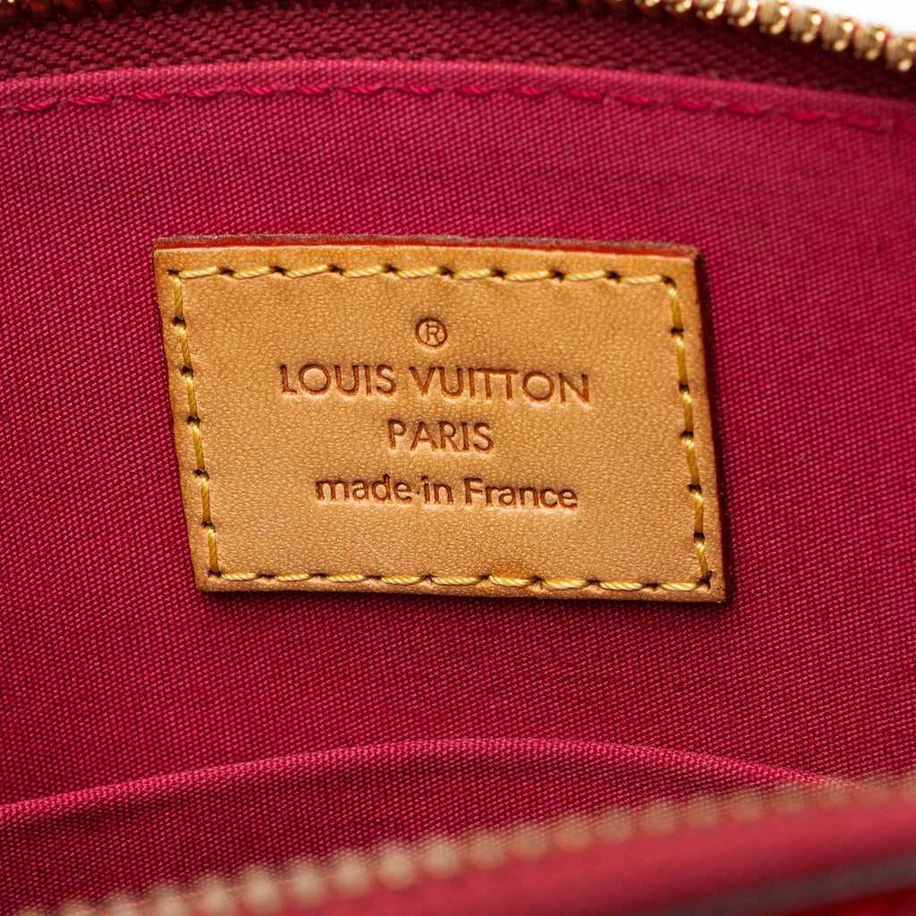 Louis Vuitton Monogram Vernis Alma BB Satchel