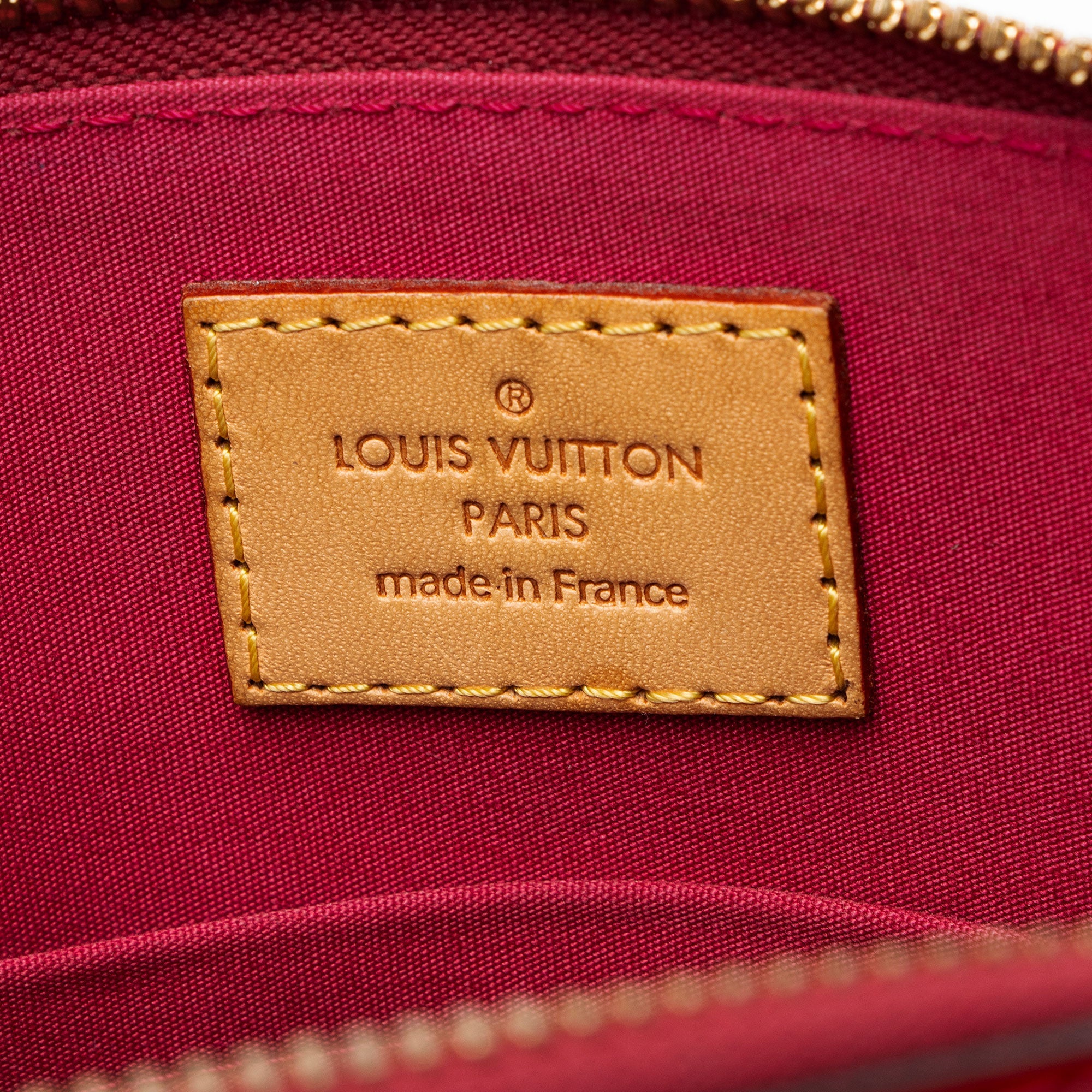 Louis Vuitton Monogram Vernis Alma BB Satchel