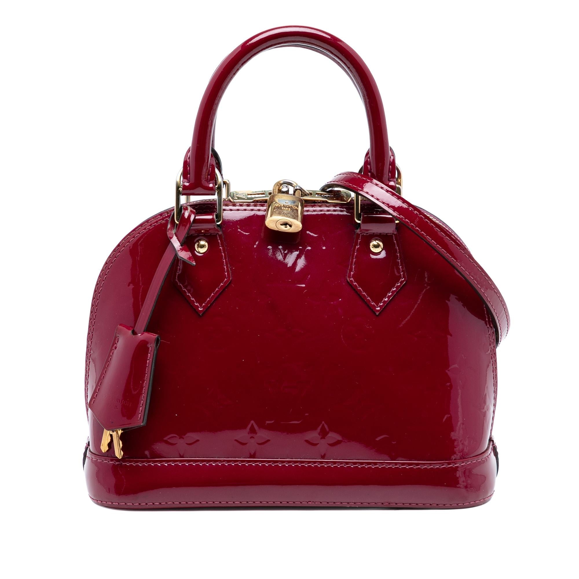 Louis Vuitton Monogram Vernis Alma BB